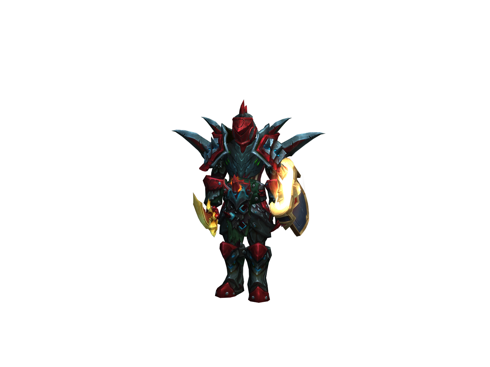 Icebringer 3D character render