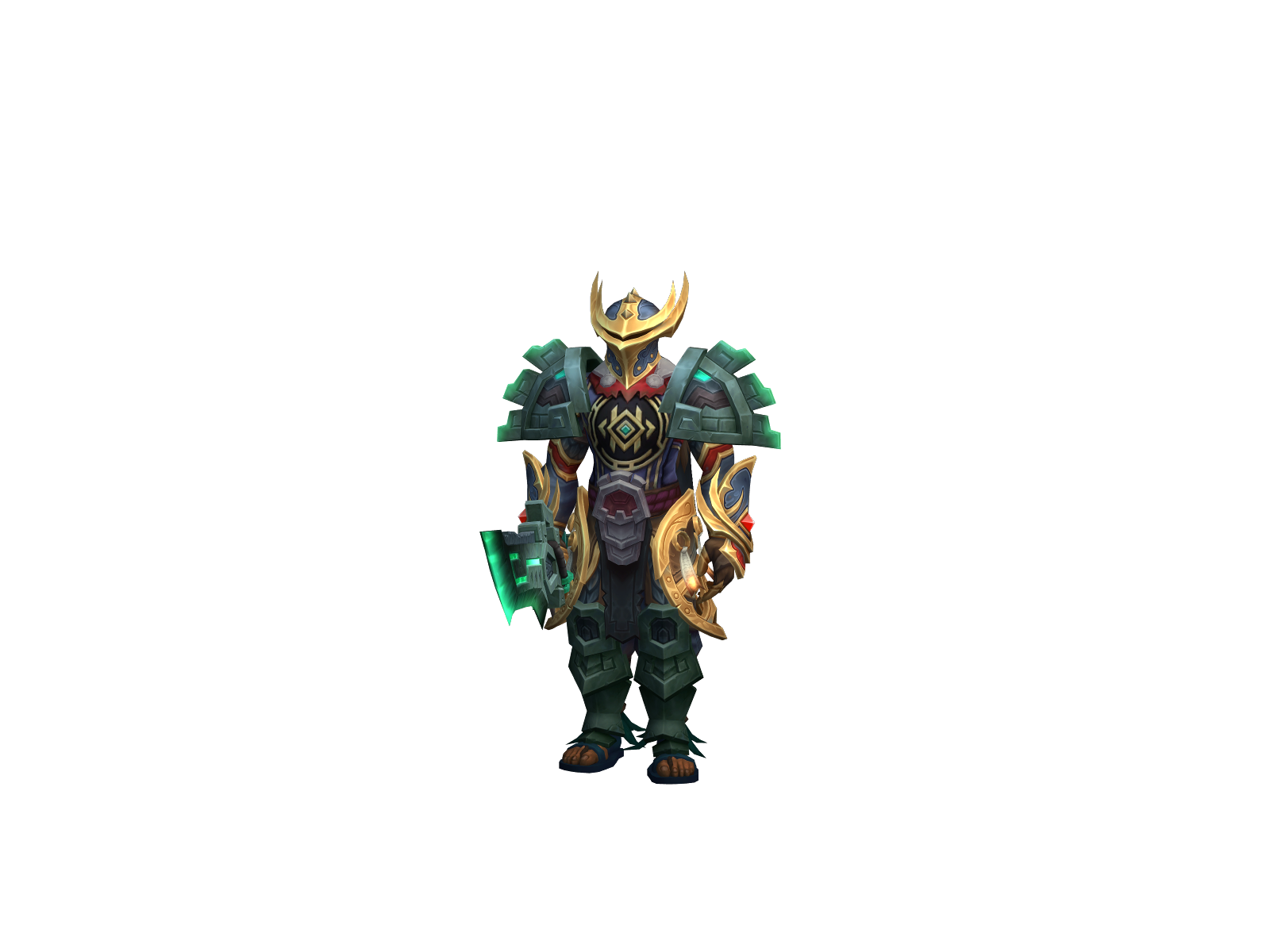 Bhaba 3D character render
