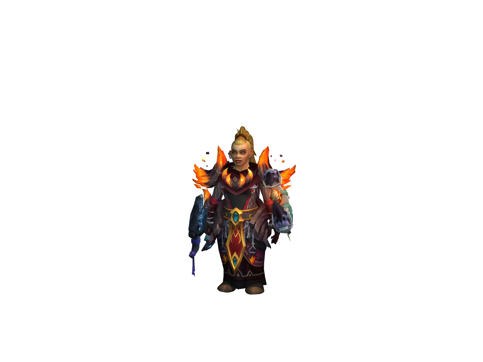 Enhrique 3D character render