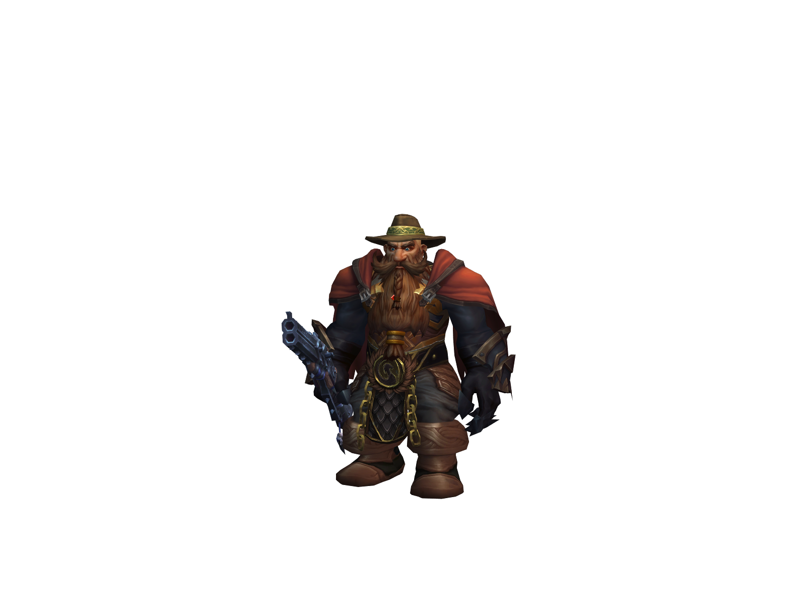 Mahlier 3D character render