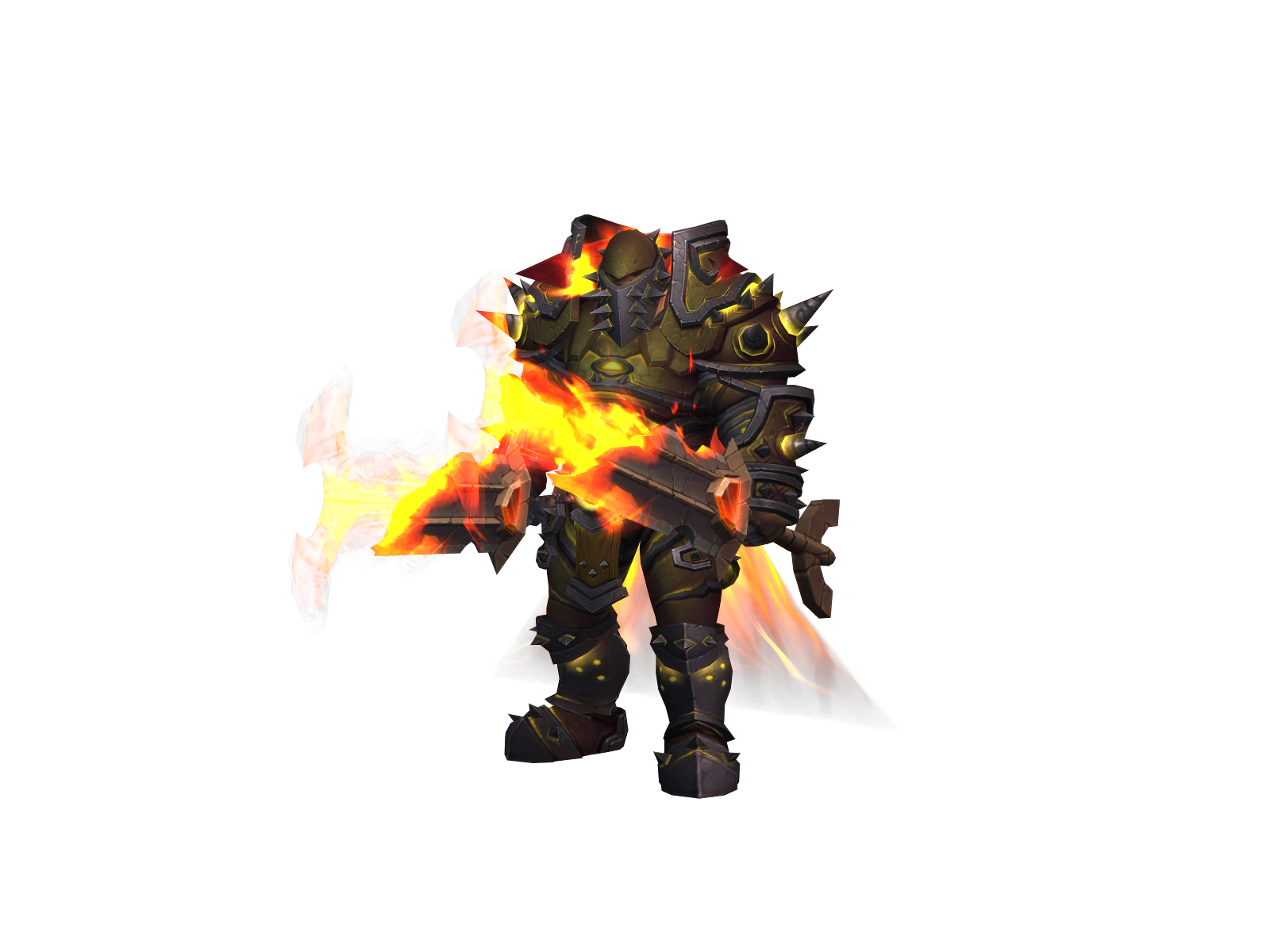 Warvision 3D character render