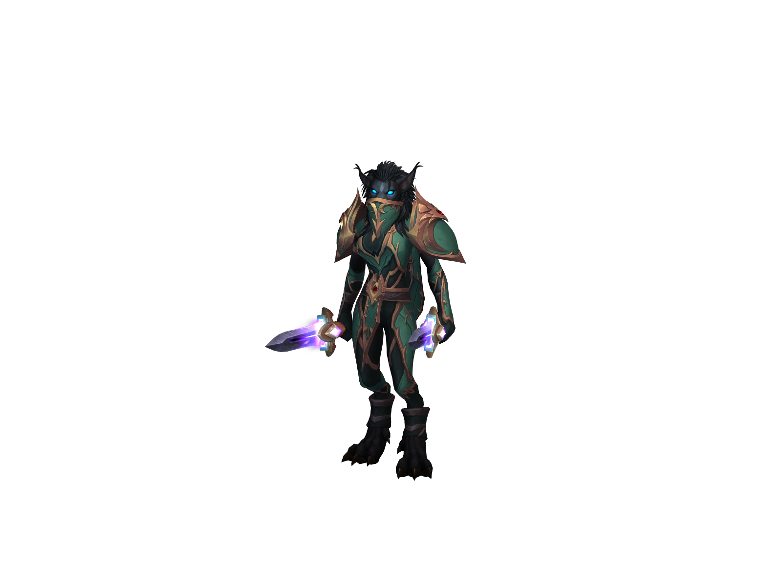 Almort 3D character render