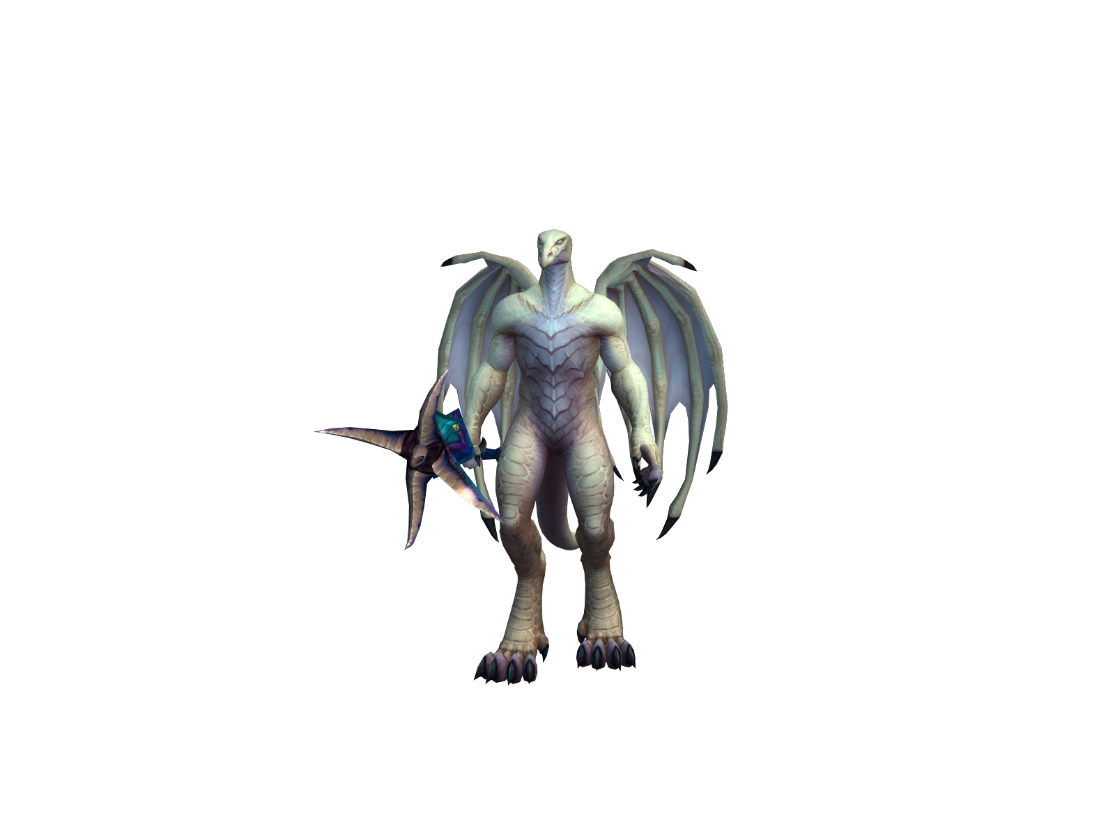 Mermee 3D character render