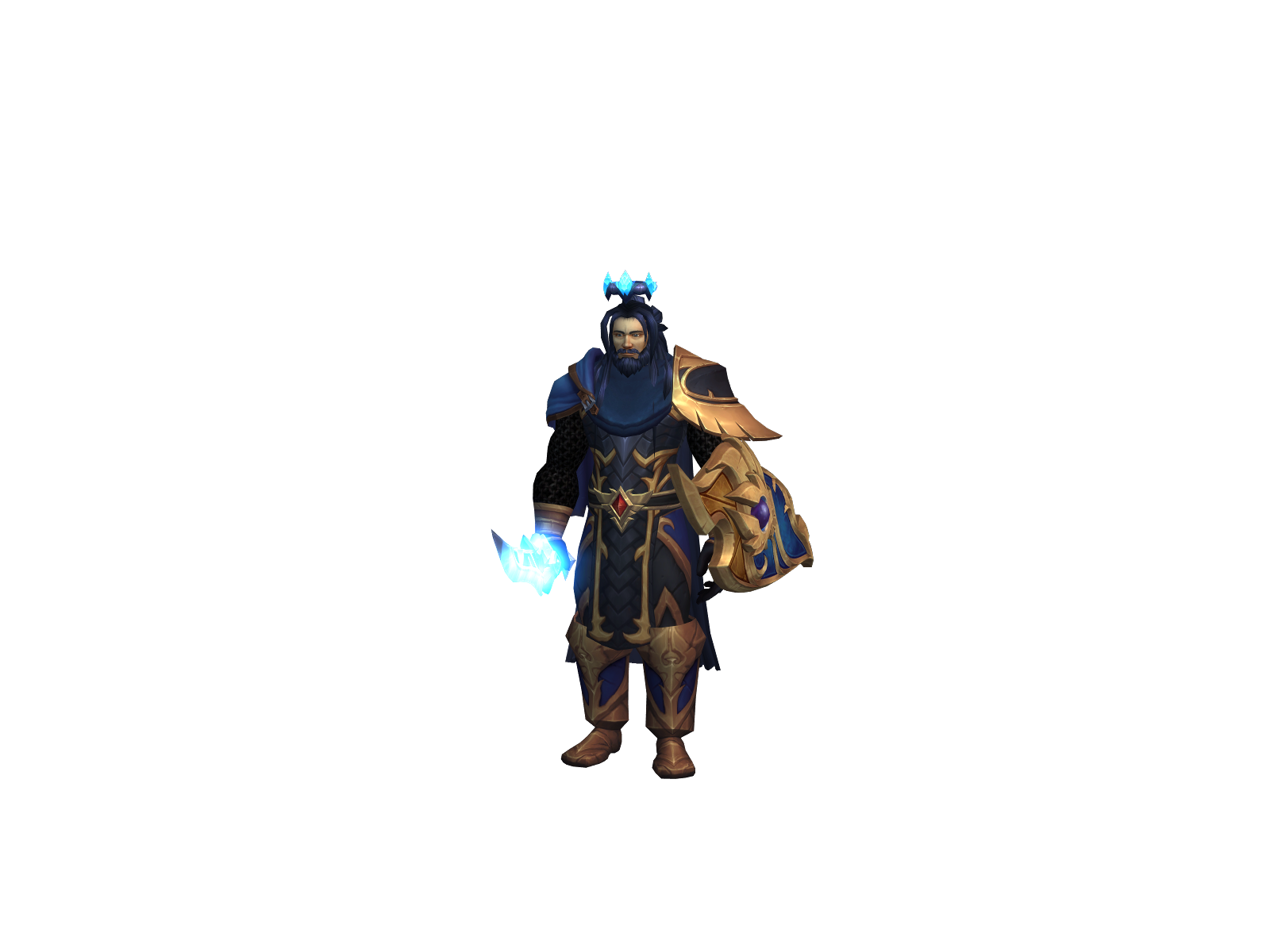 Kabr 3D character render