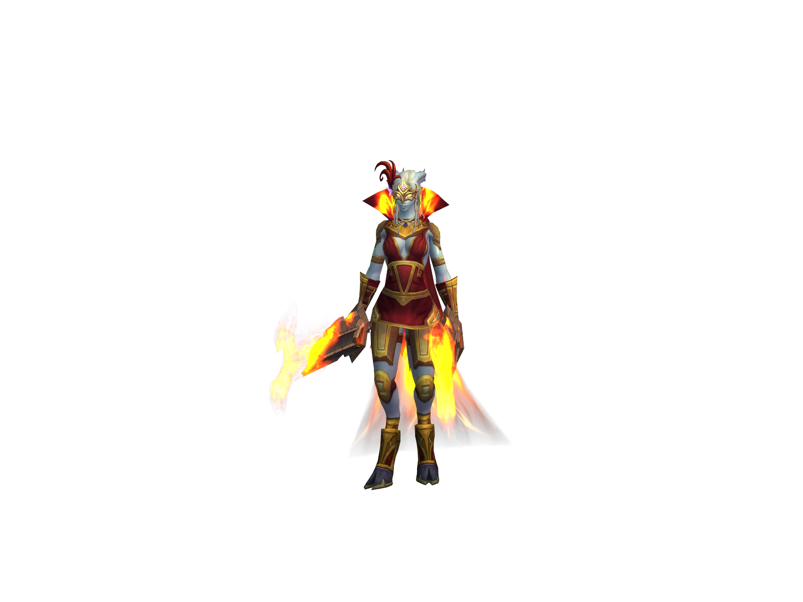 Calysia 3D character render