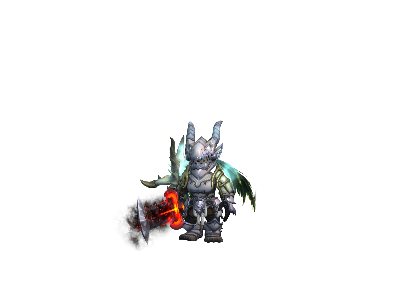 Pixië 3D character render