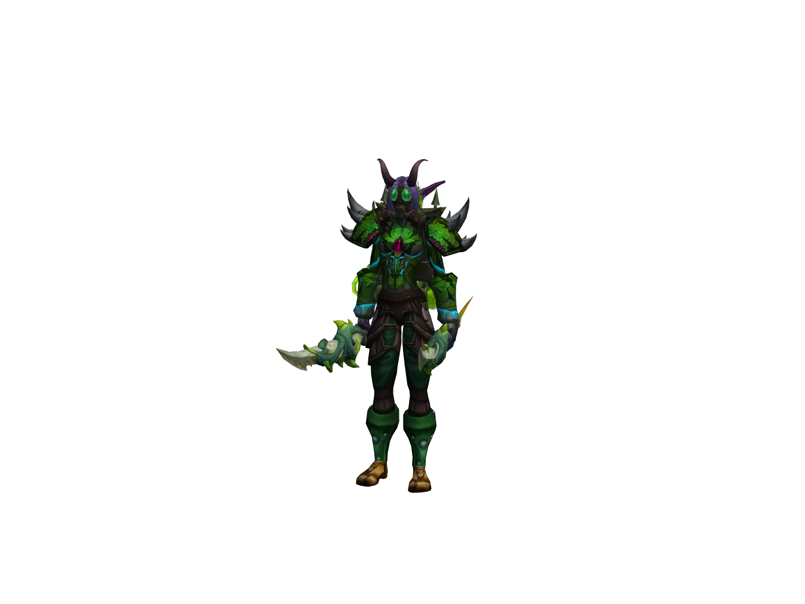 Cyberhacker 3D character render