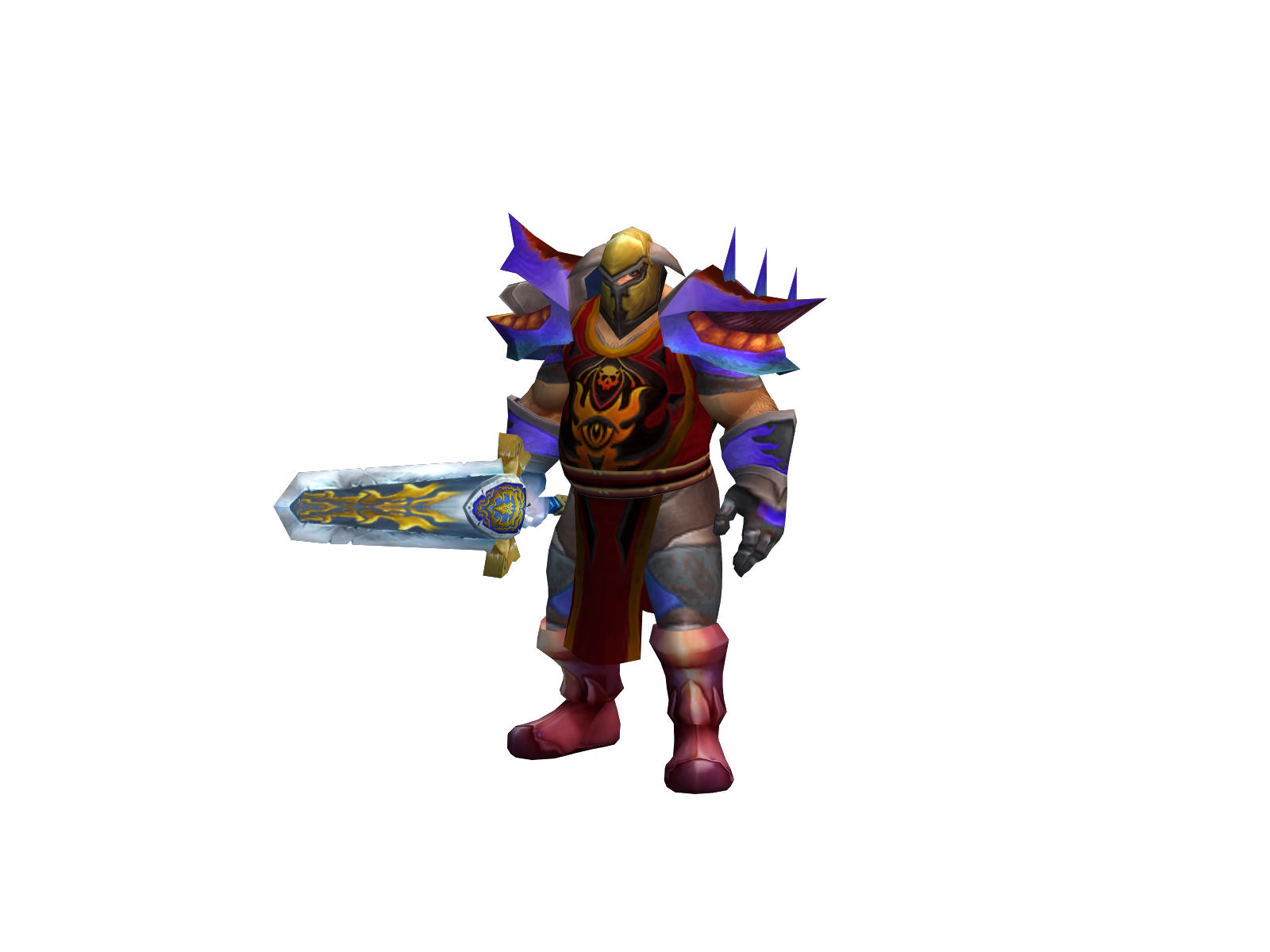 Gornfruit 3D character render