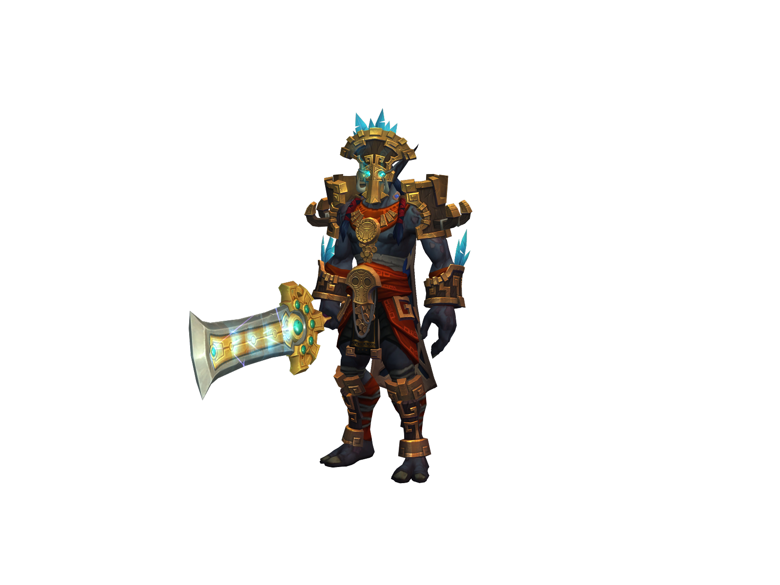 Yarigatake 3D character render