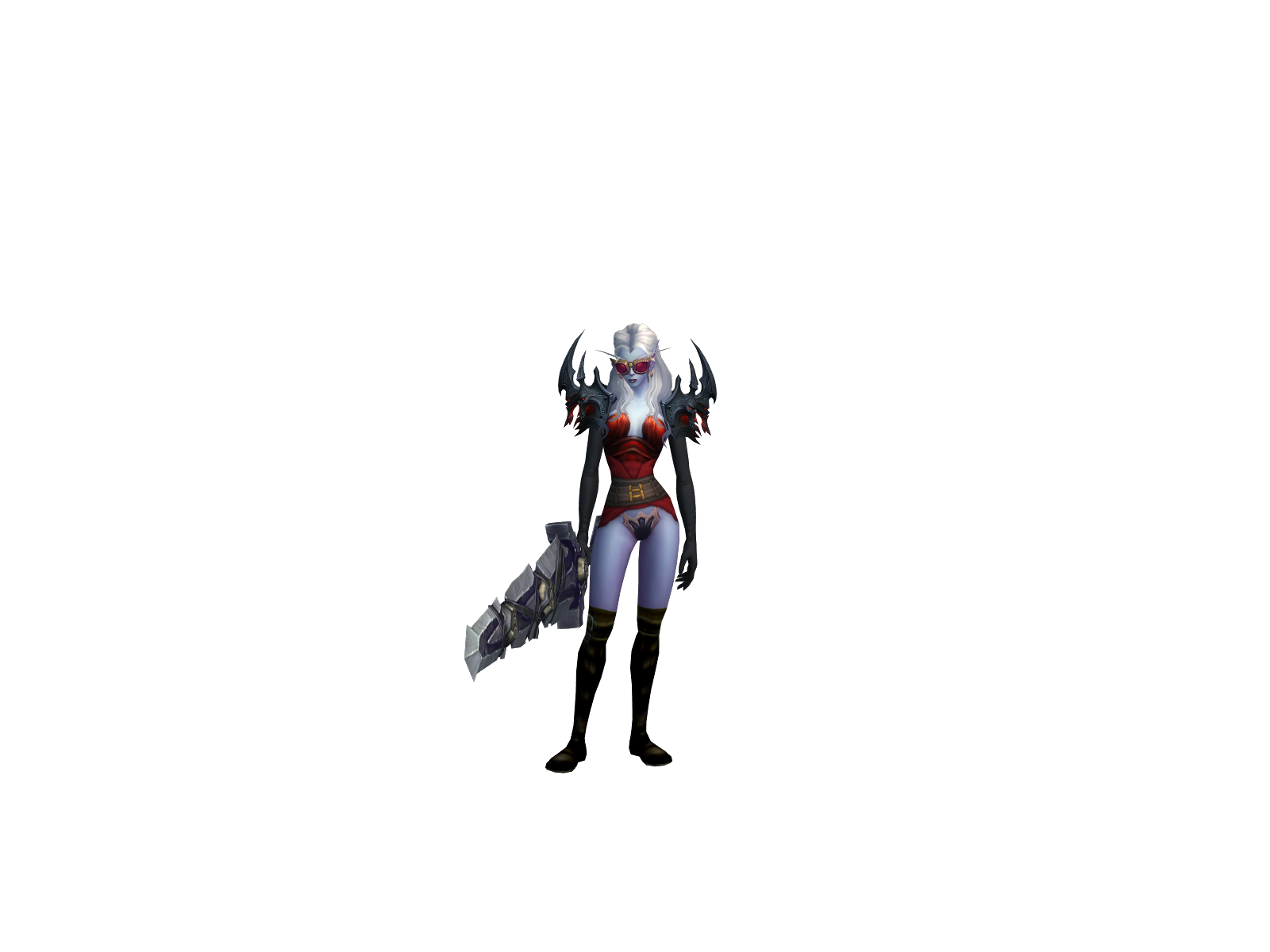 Huamualan 3D character render