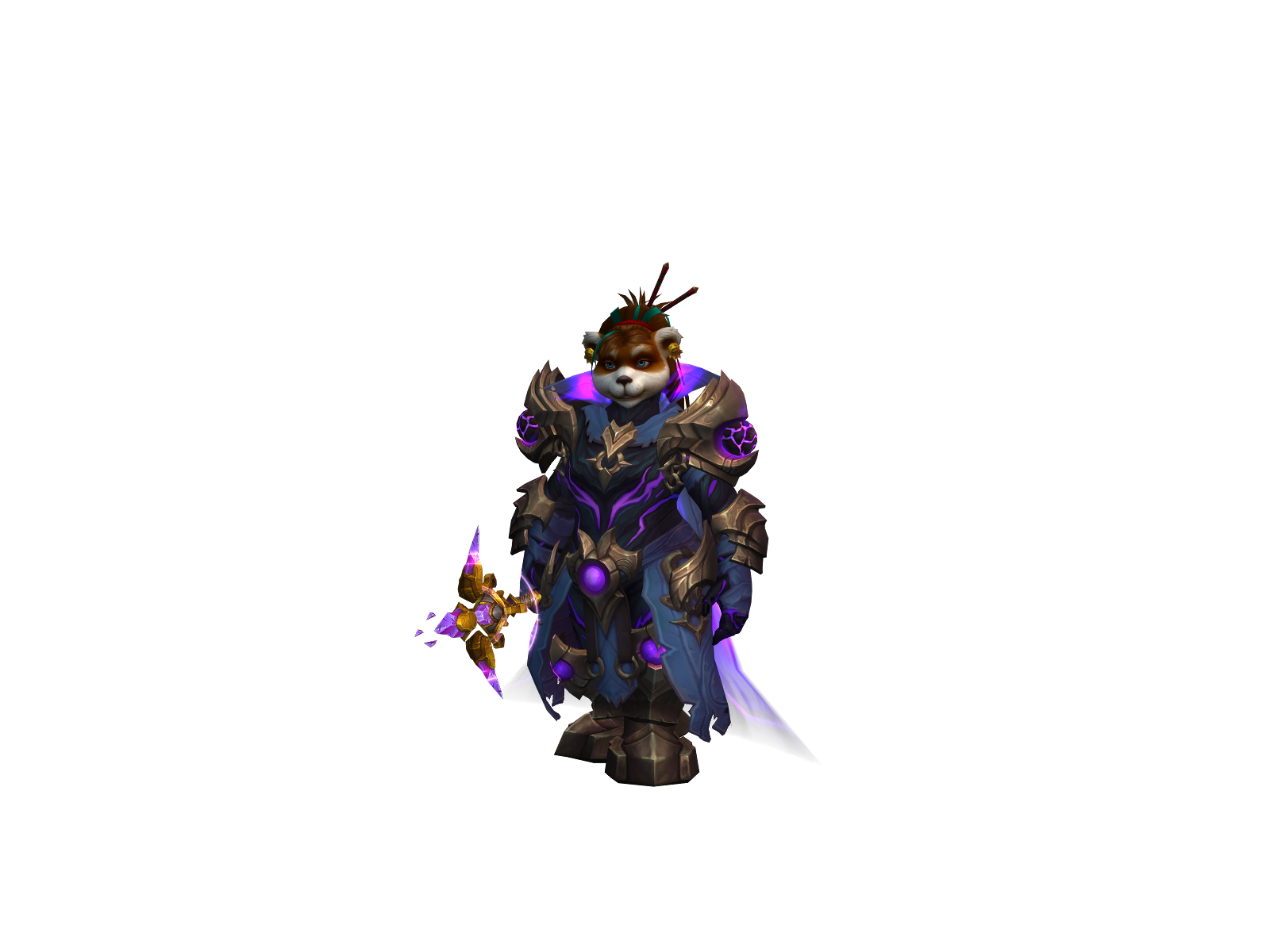 Sapharón 3D character render