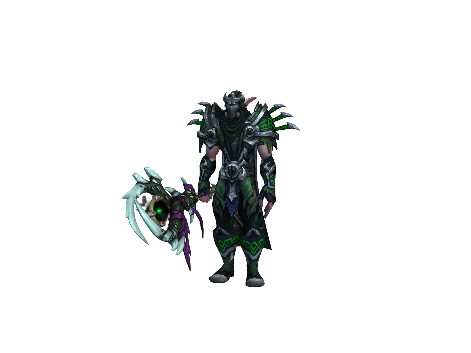 Cromulon 3D character render