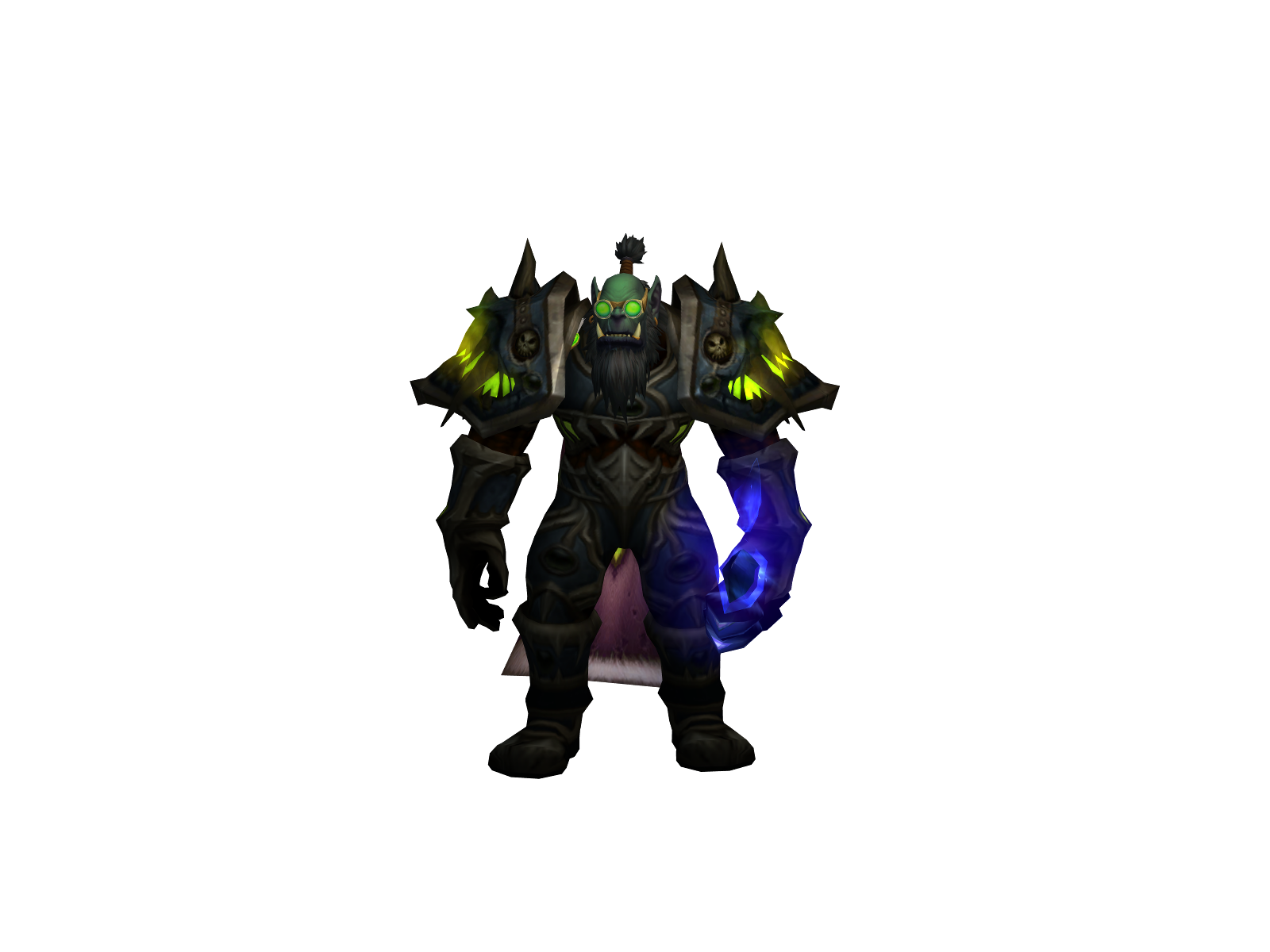 Legdayxo 3D character render