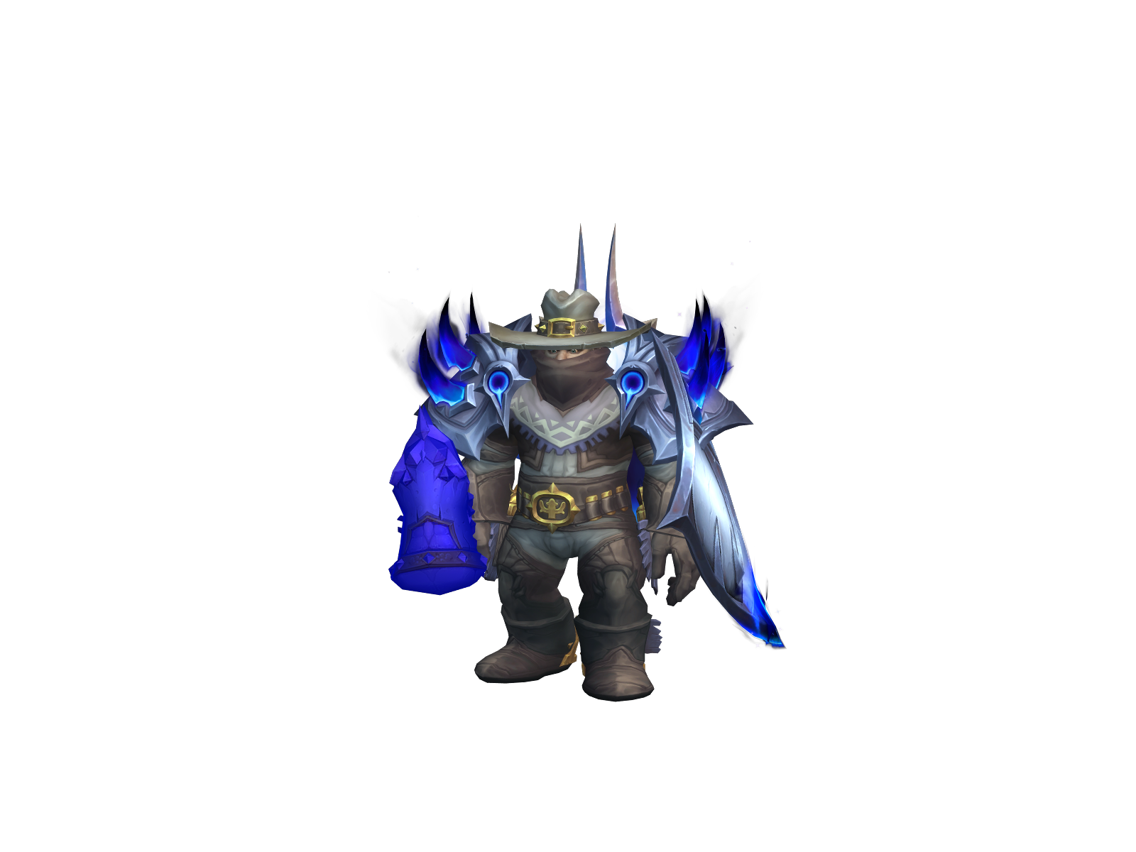 Holygunk 3D character render