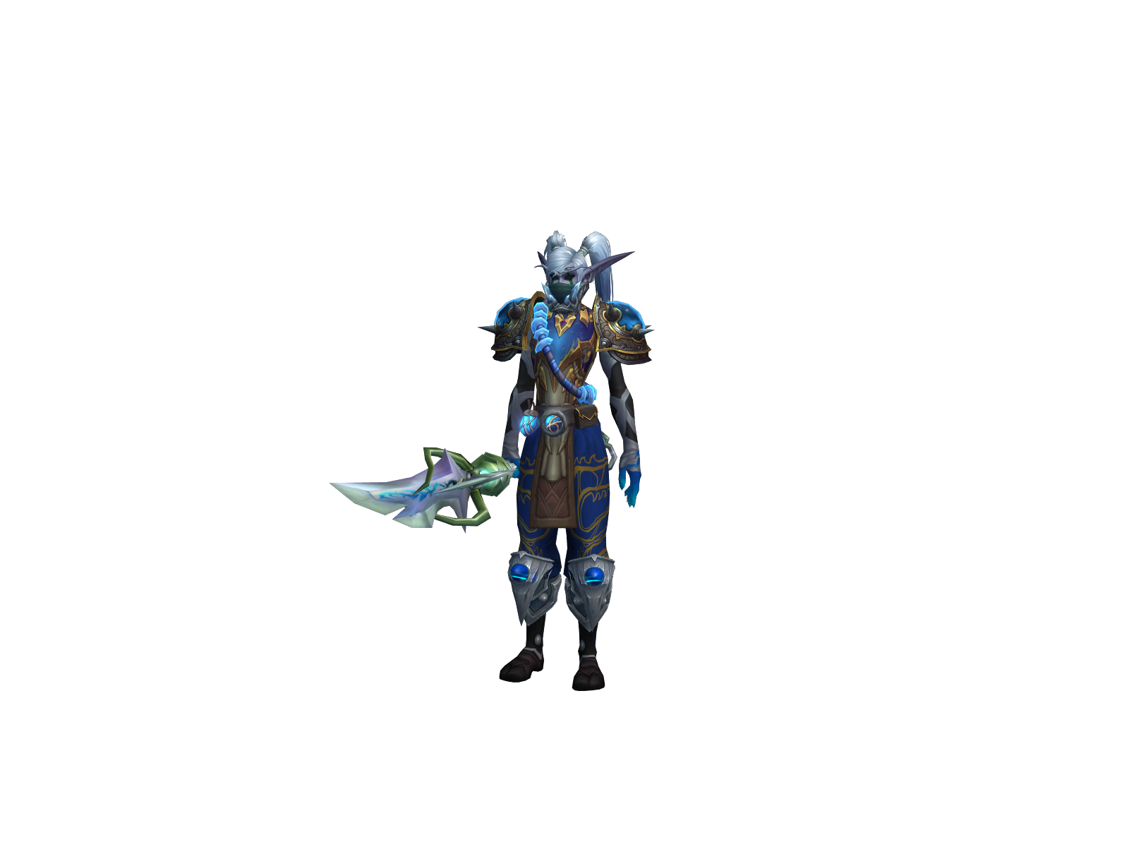 Zvck 3D character render