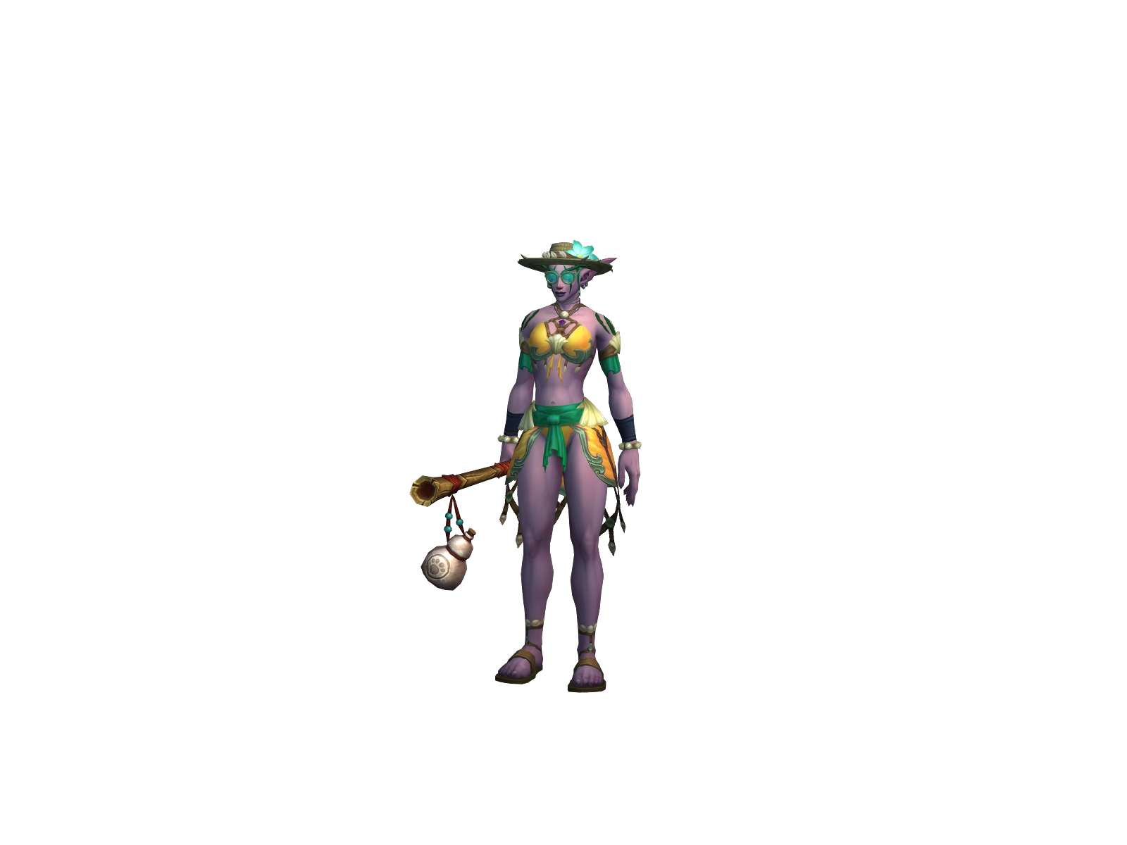 Xiaotaimei 3D character render