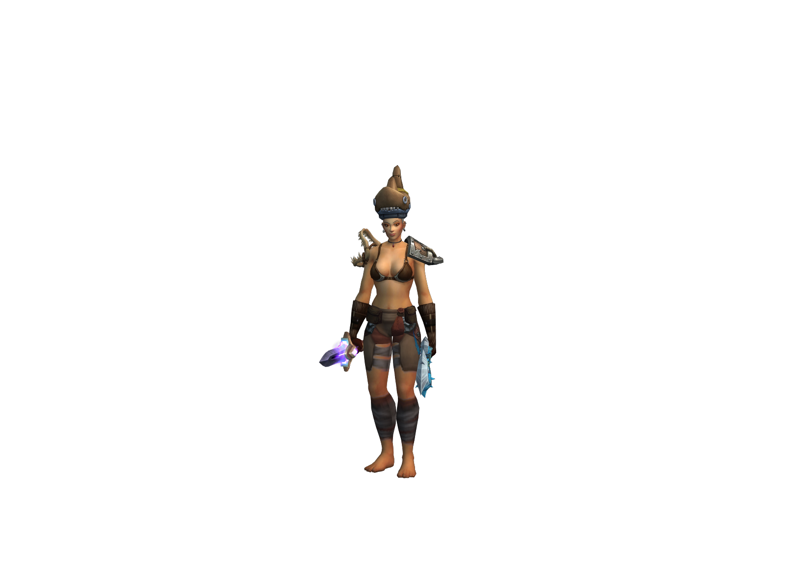 Skudzhuntzz 3D character render