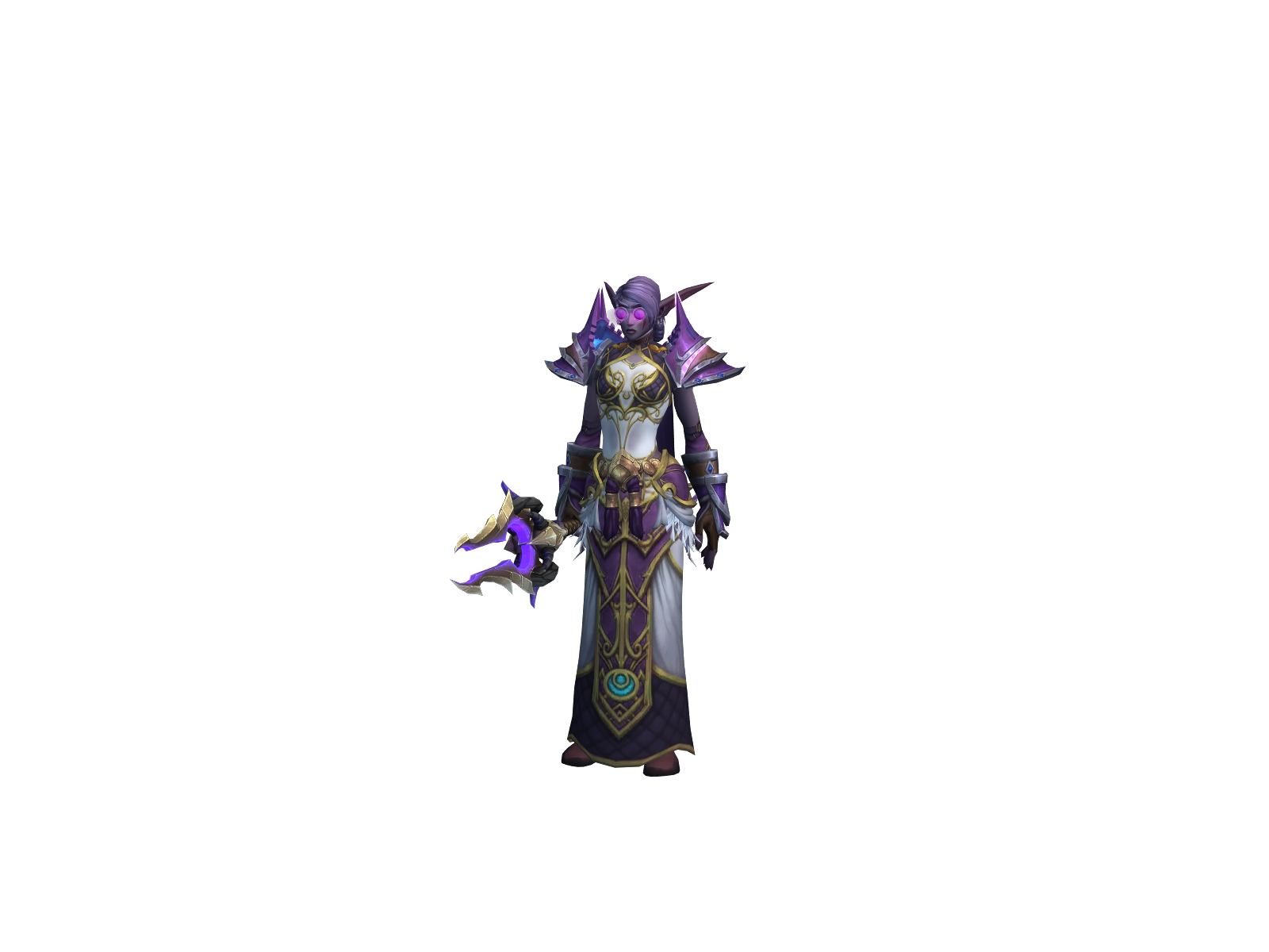 Rerard 3D character render