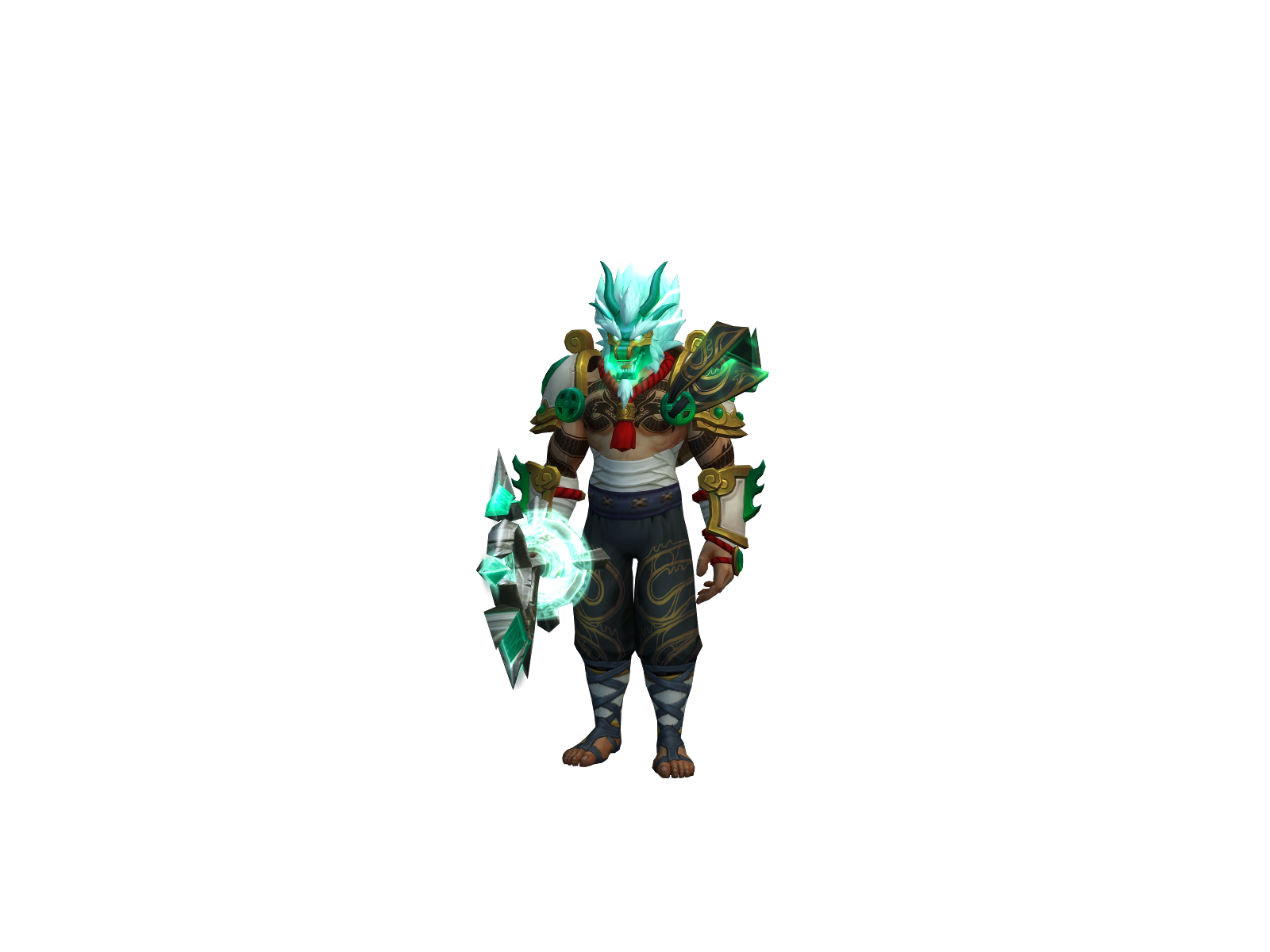 Benkei 3D character render