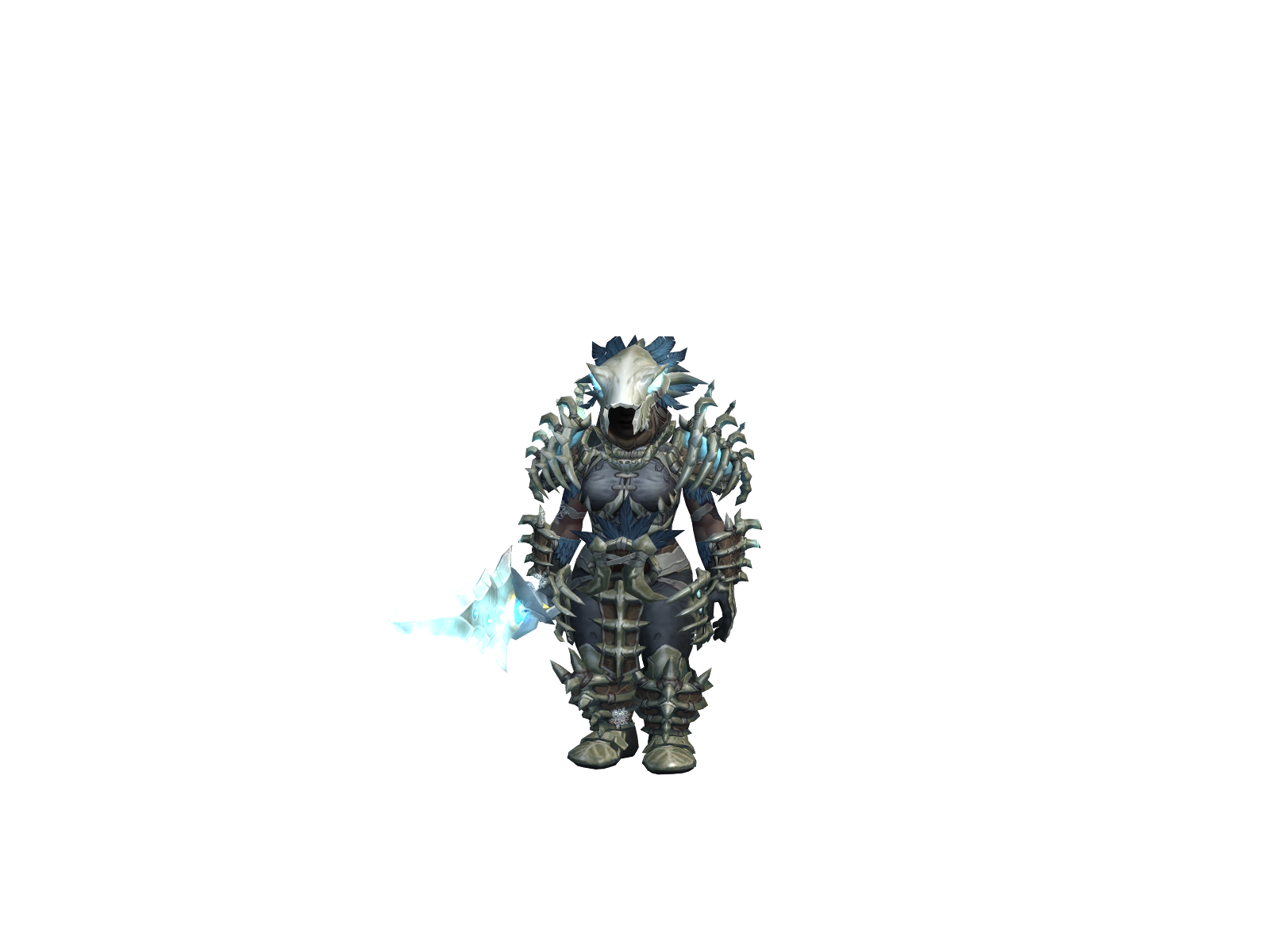 Azukar 3D character render