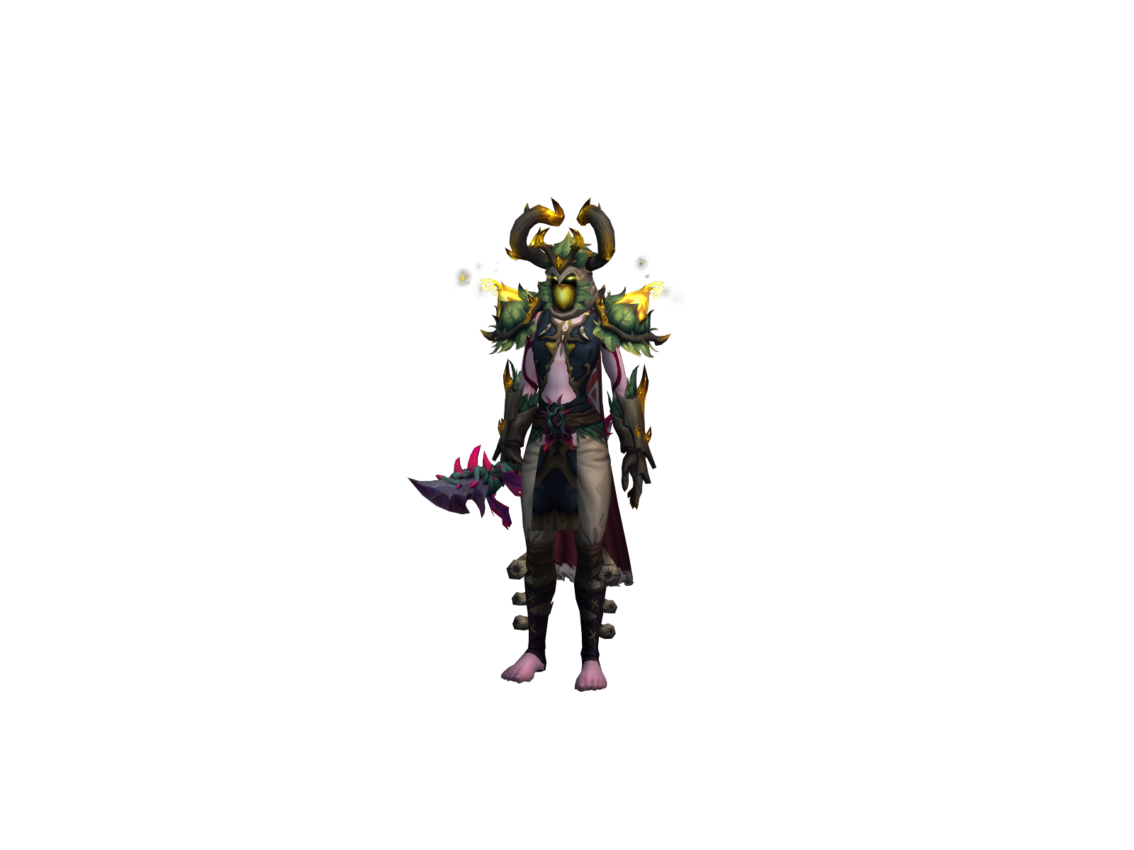 Galvek 3D character render
