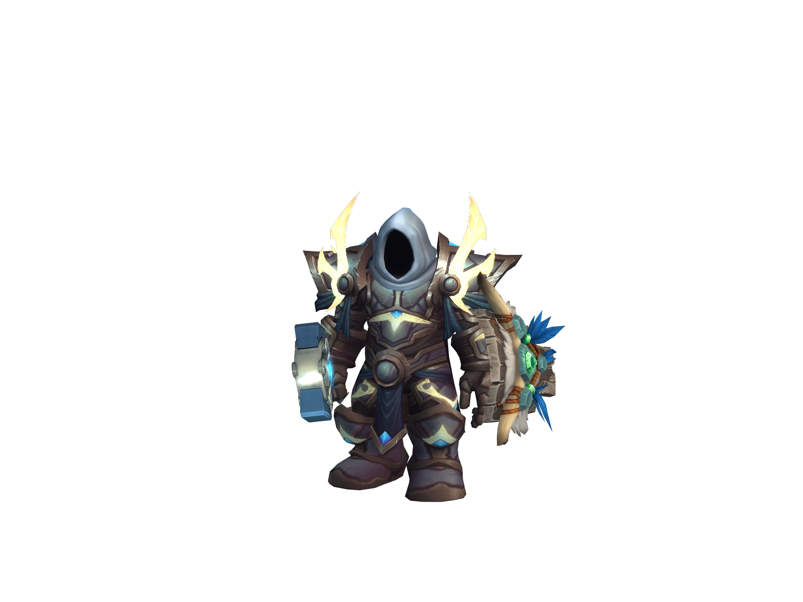 Xanthur 3D character render