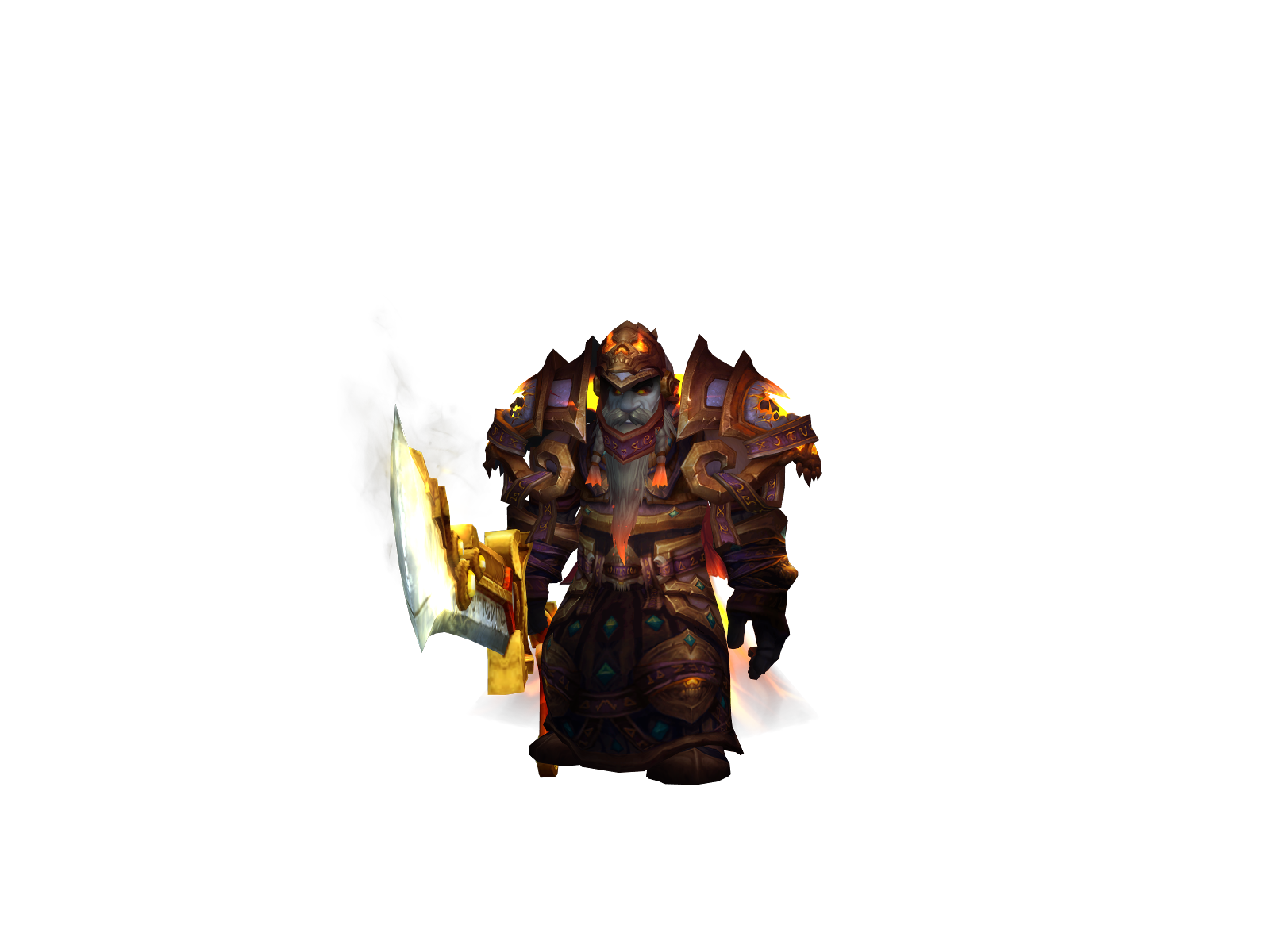 Priegorius 3D character render