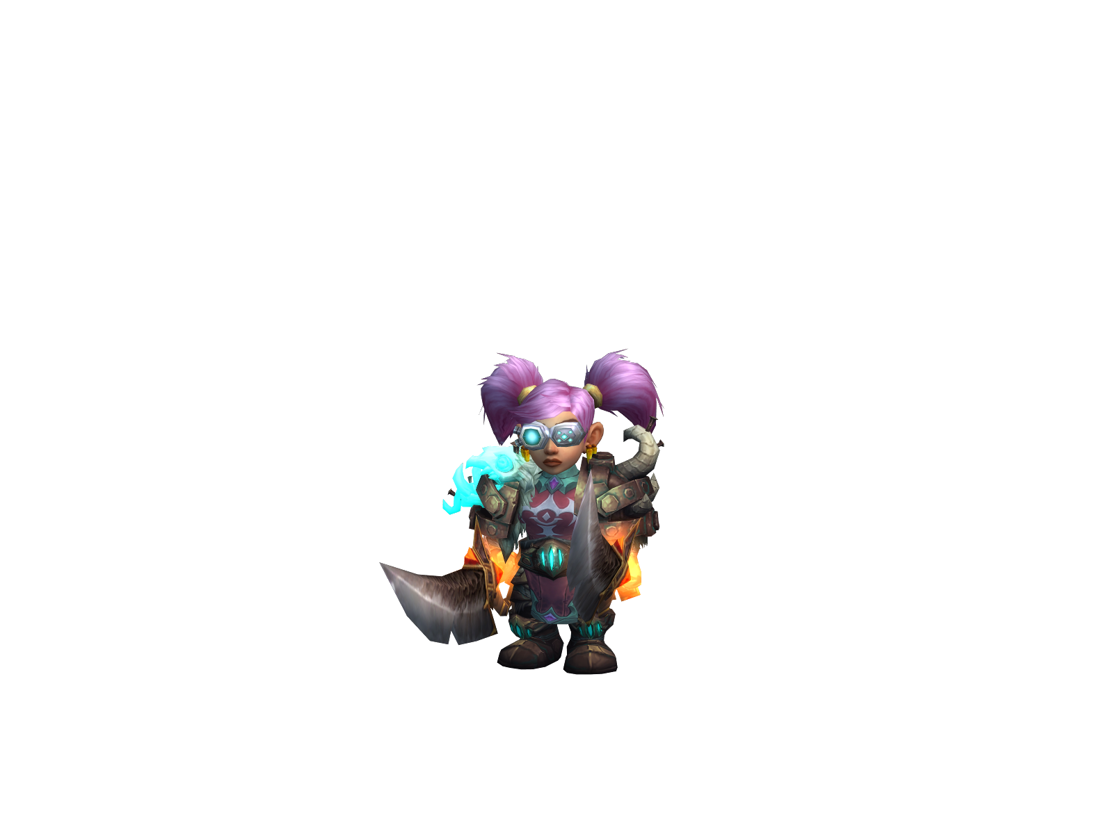 Yadf 3D character render