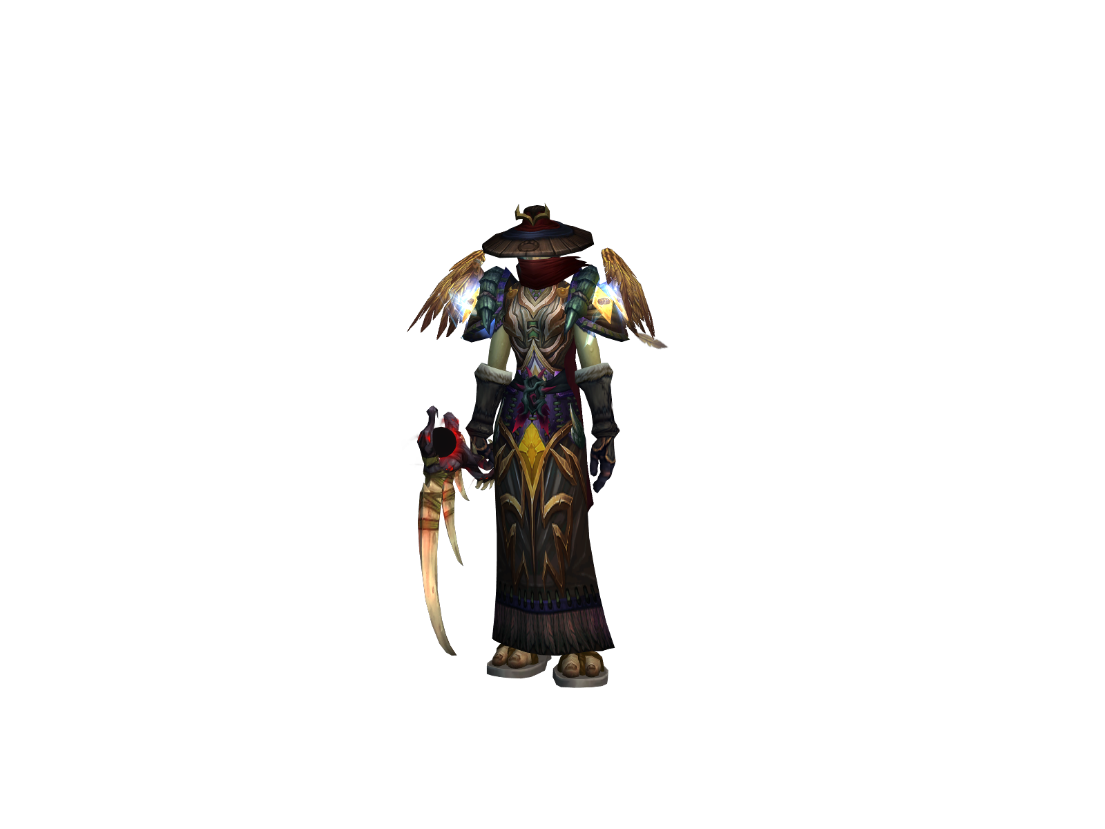 Retreads 3D character render