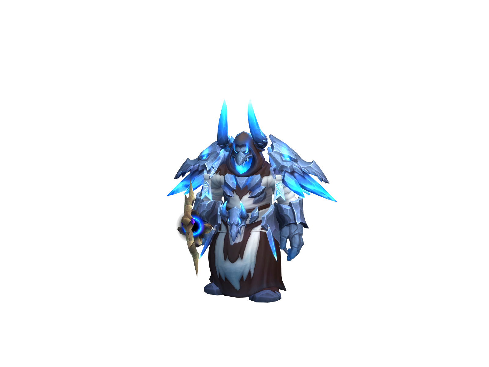 Crillock 3D character render