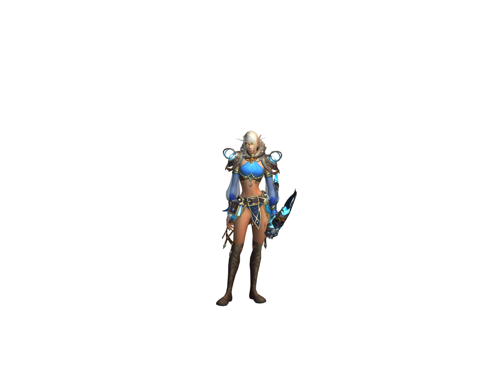 Velileste 3D character render