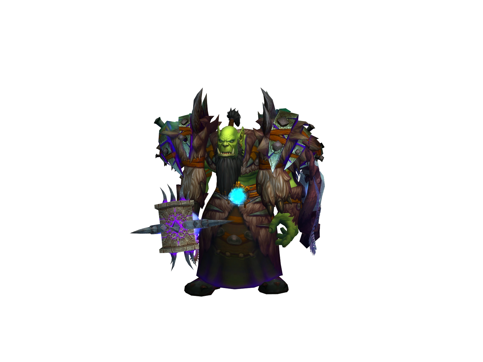 Rapids 3D character render
