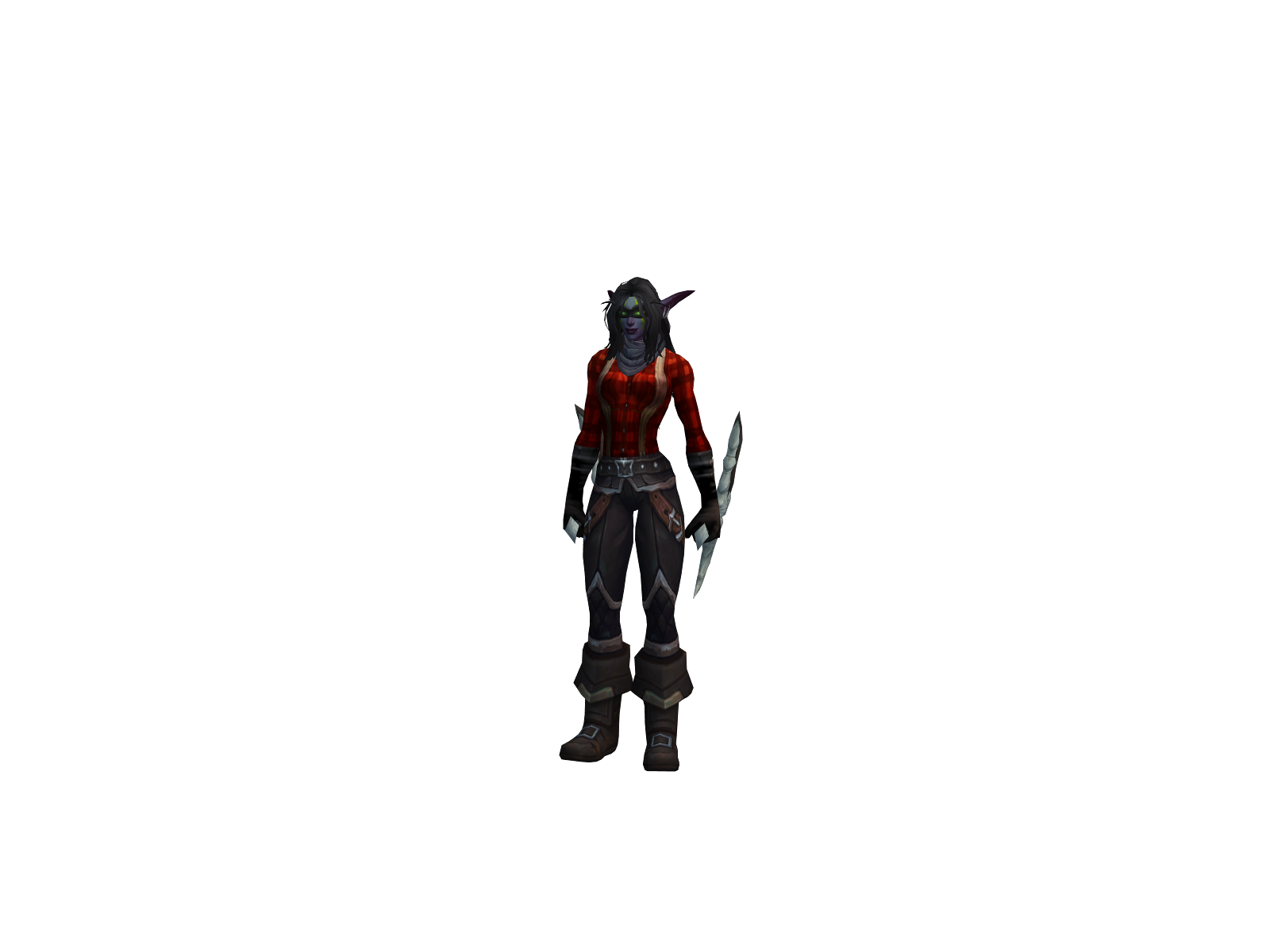 Rikki 3D character render