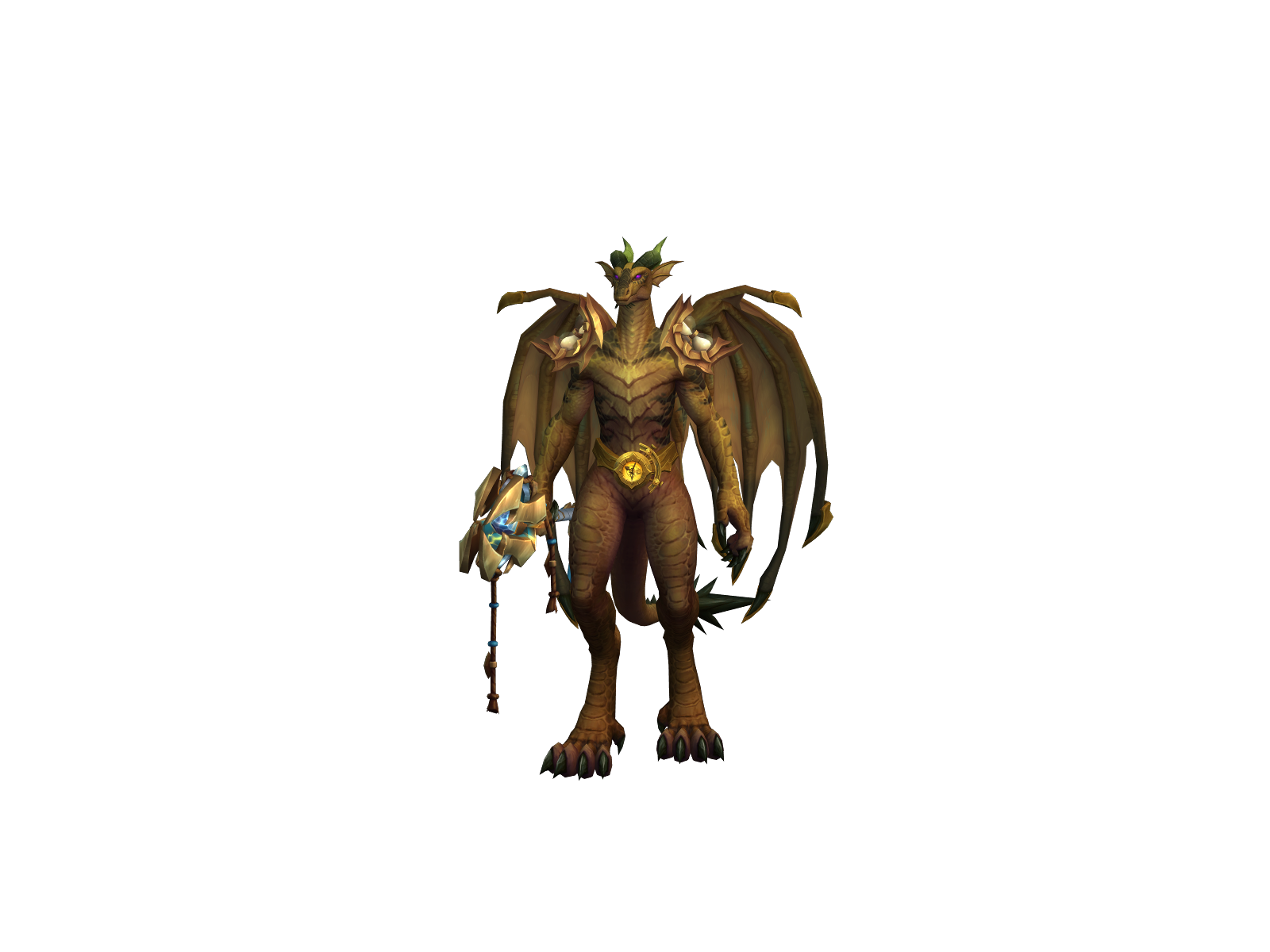 Dracomedicus 3D character render