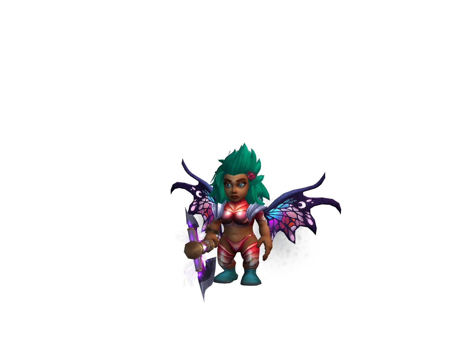 Dertzy 3D character render