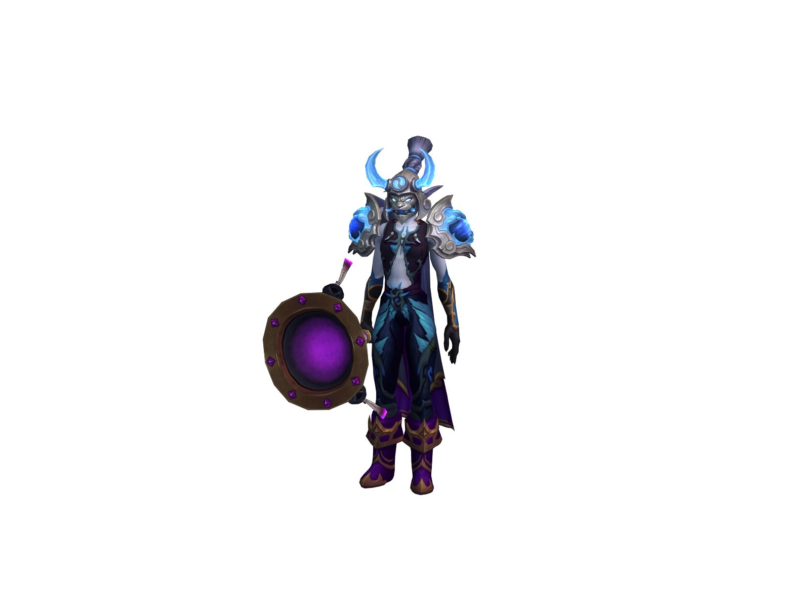 Moonpeace 3D character render