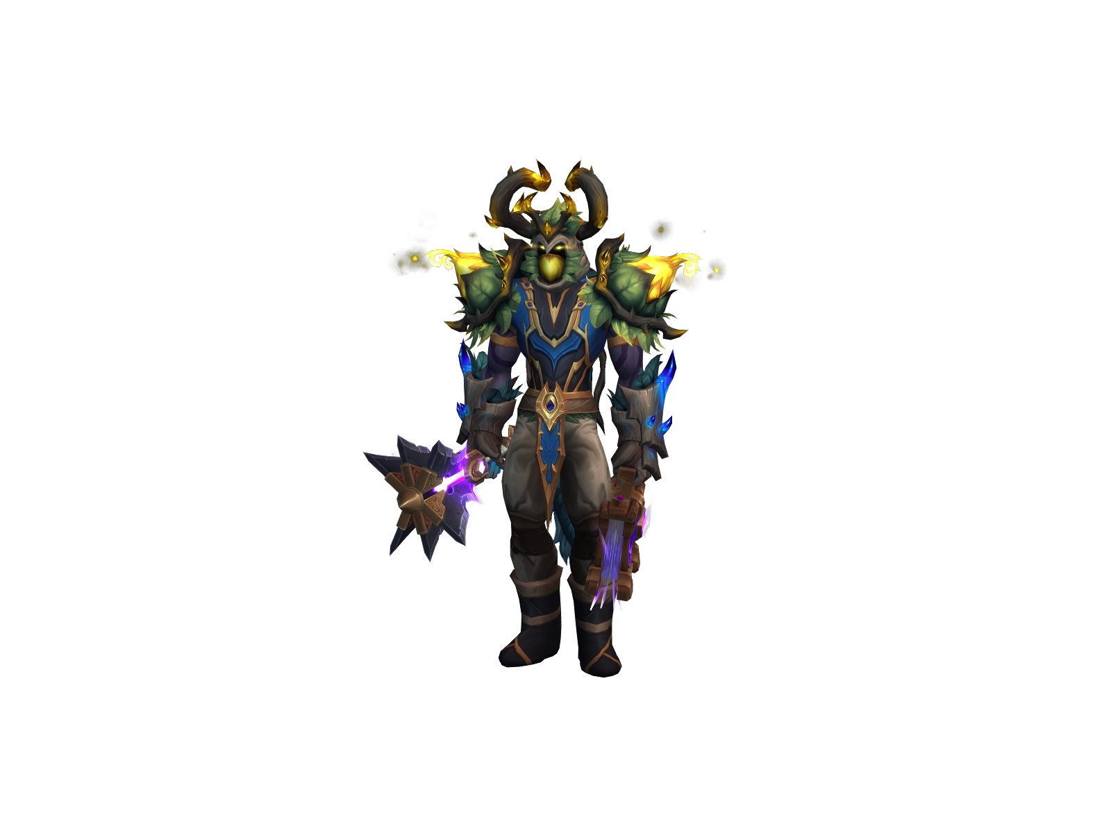 Berz 3D character render