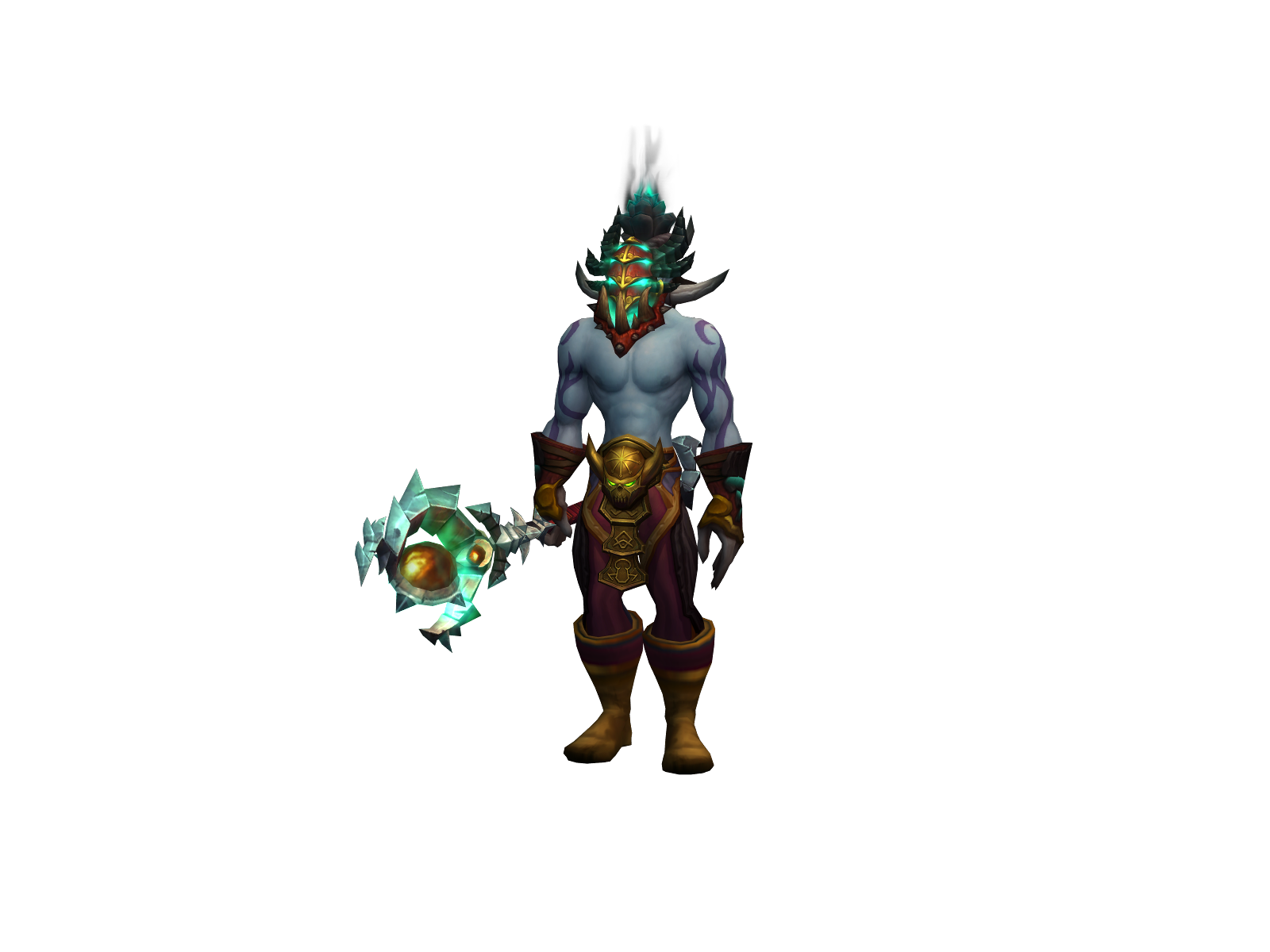 Azbourne 3D character render