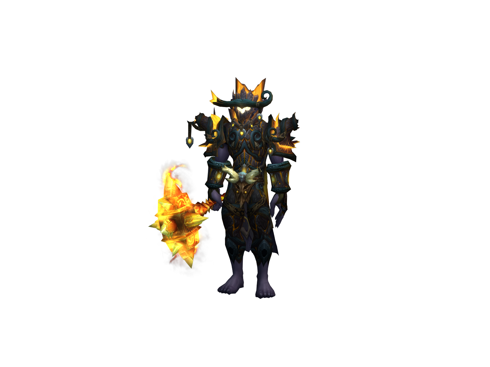 Madarå 3D character render