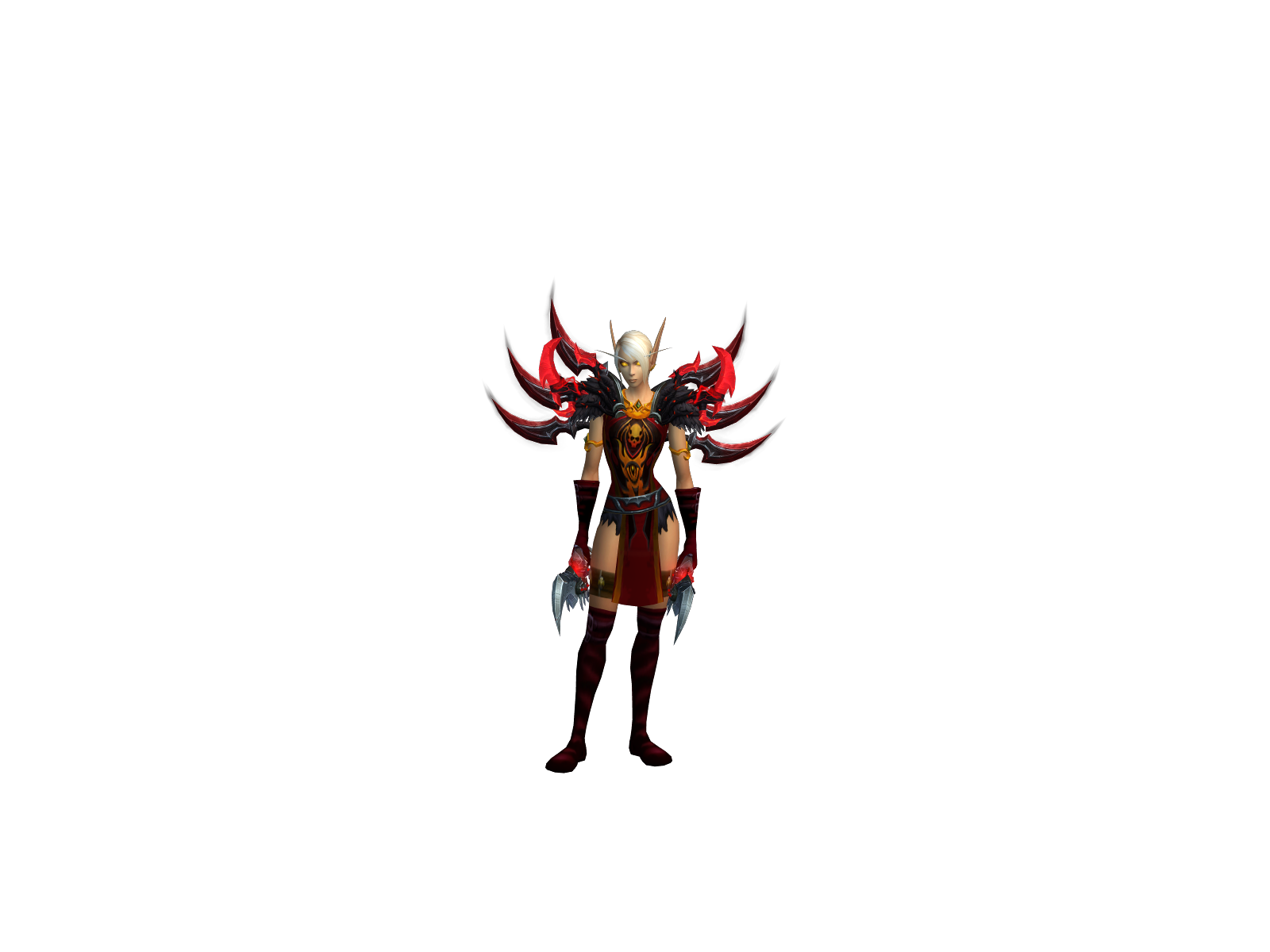 Auvvyr 3D character render