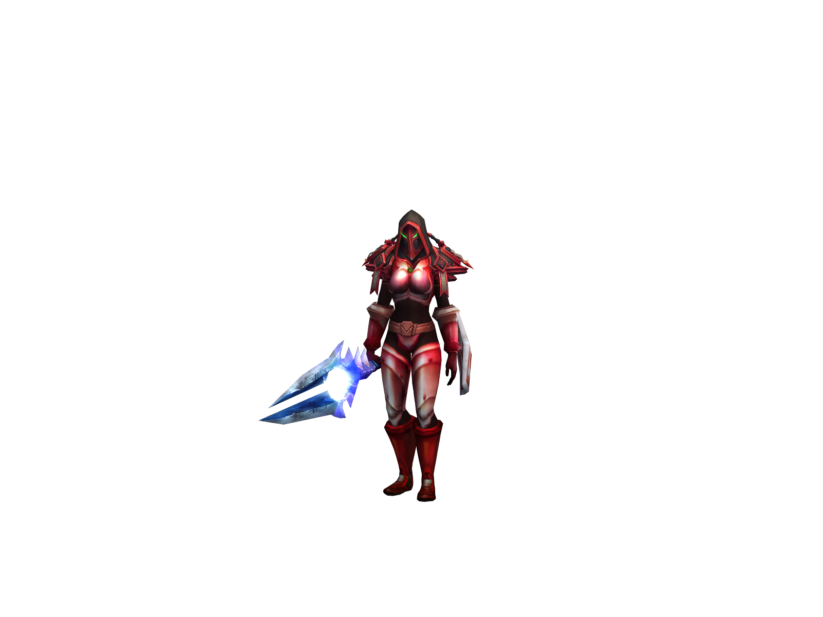 Holyheck 3D character render
