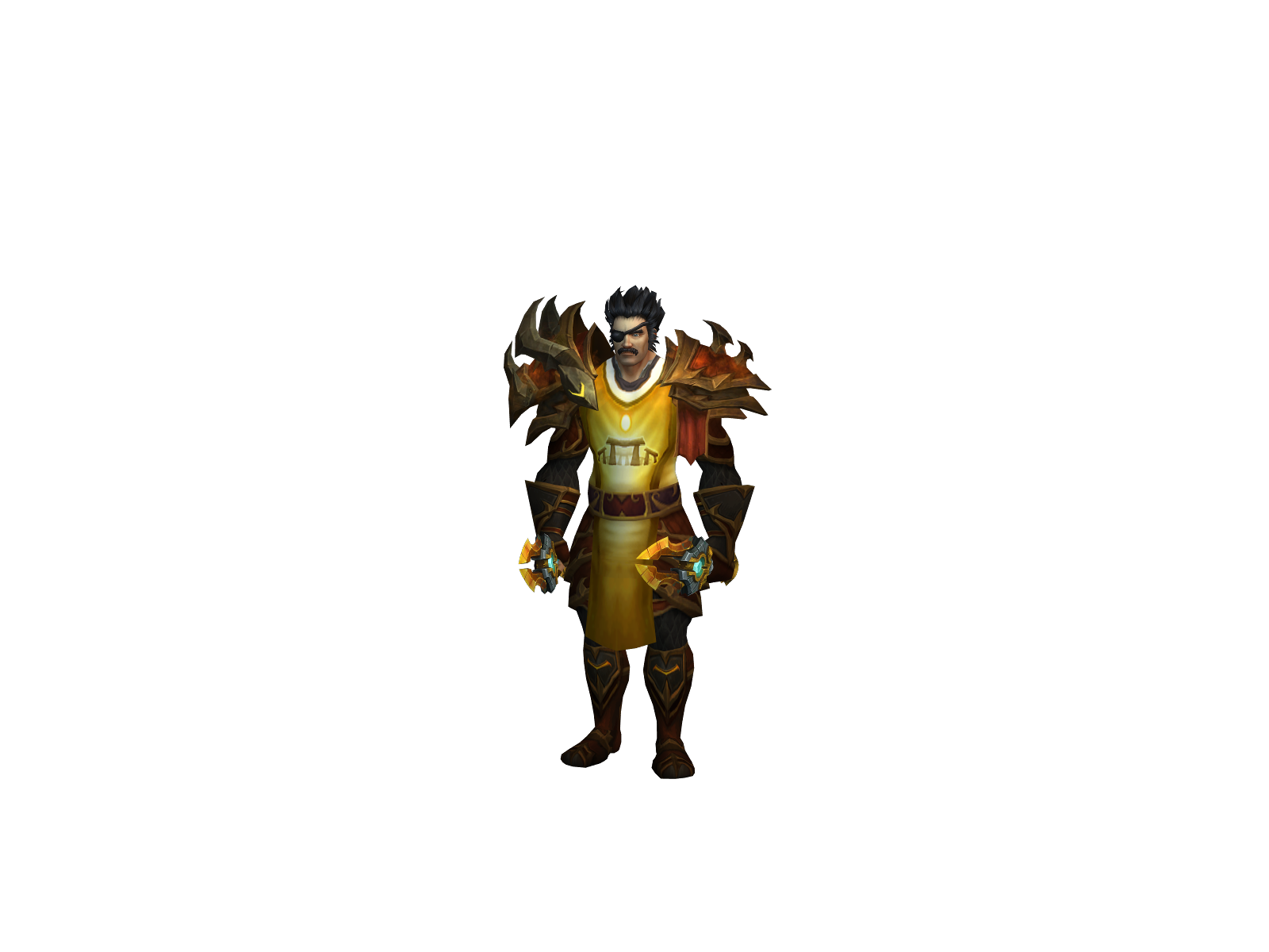 Mercaeder 3D character render