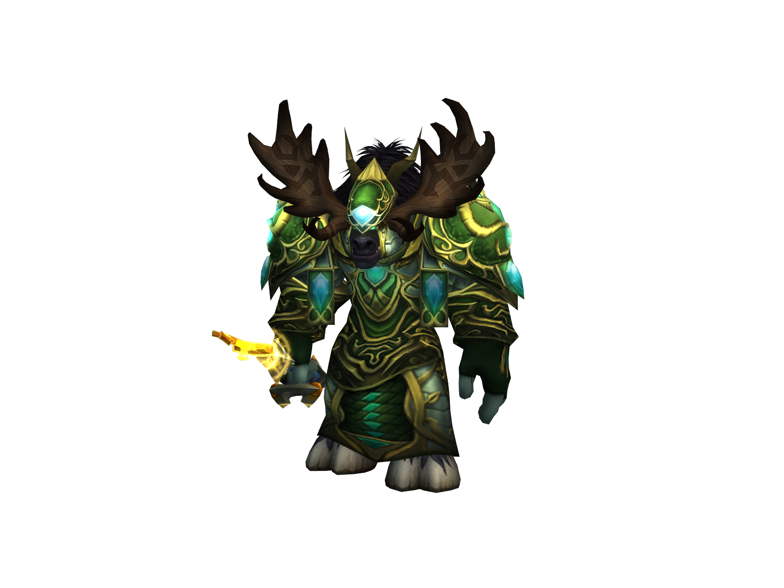 Moojahid 3D character render
