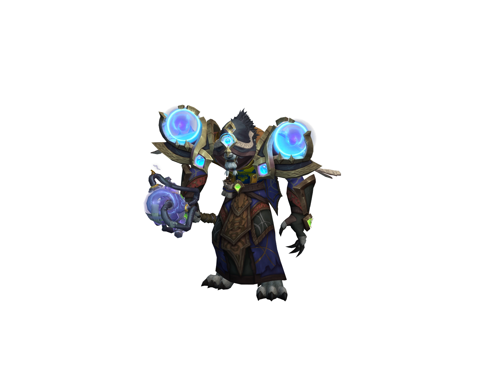 Blaxton 3D character render