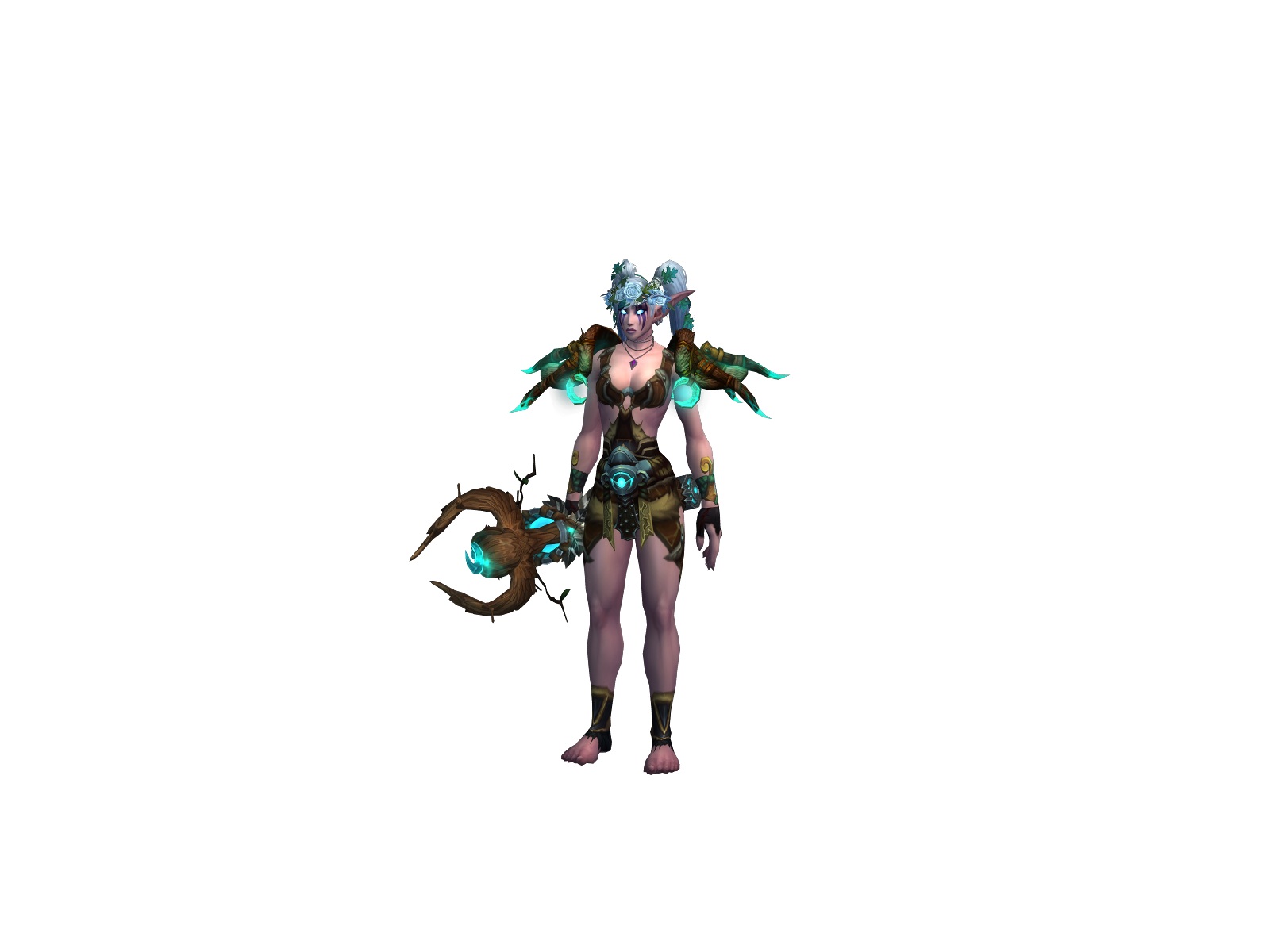 Elven 3D character render