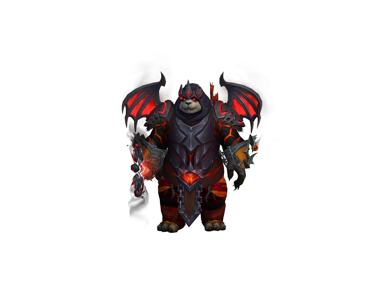 Redbelt 3D character render