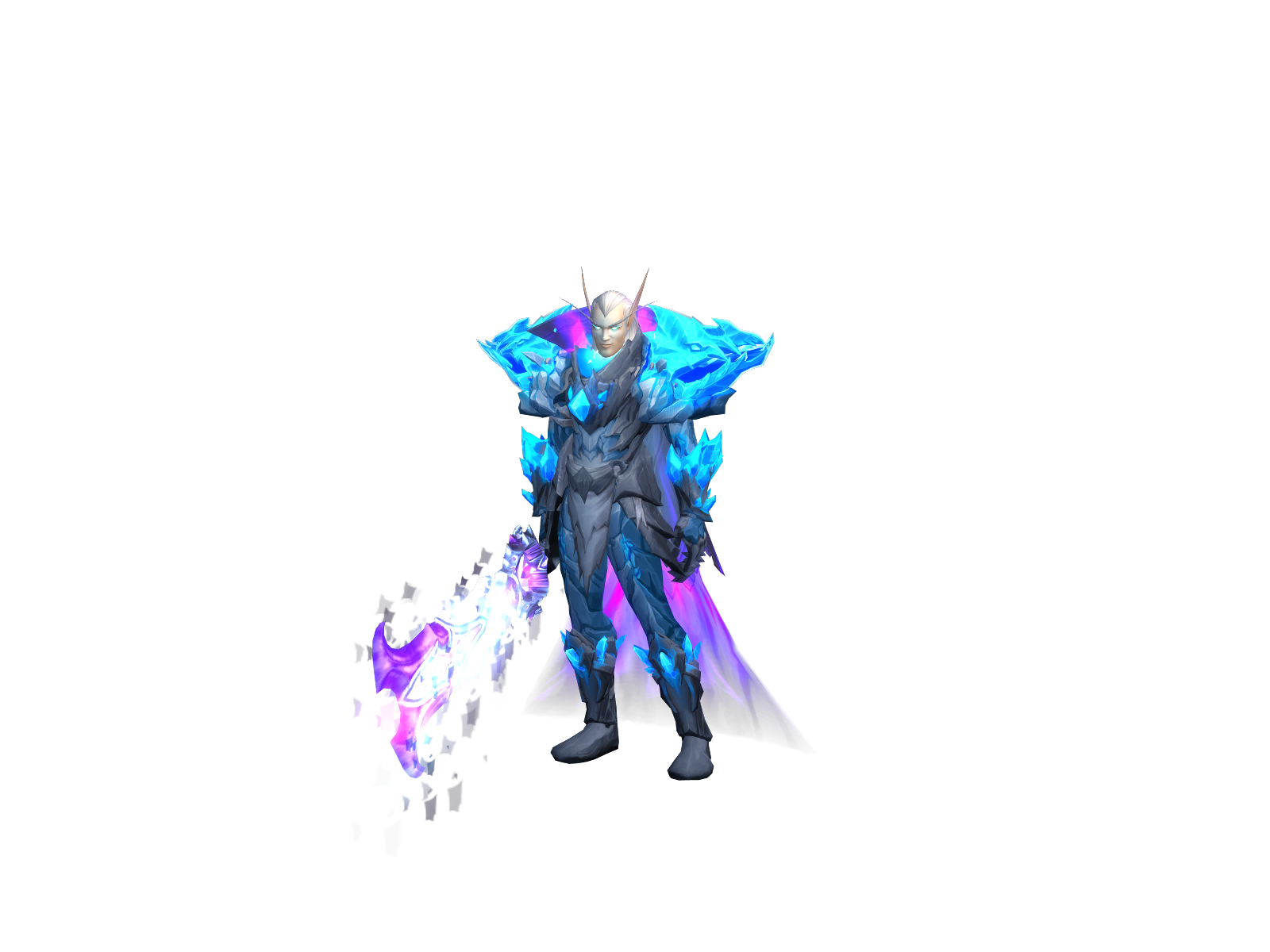 Aquariuscamu 3D character render