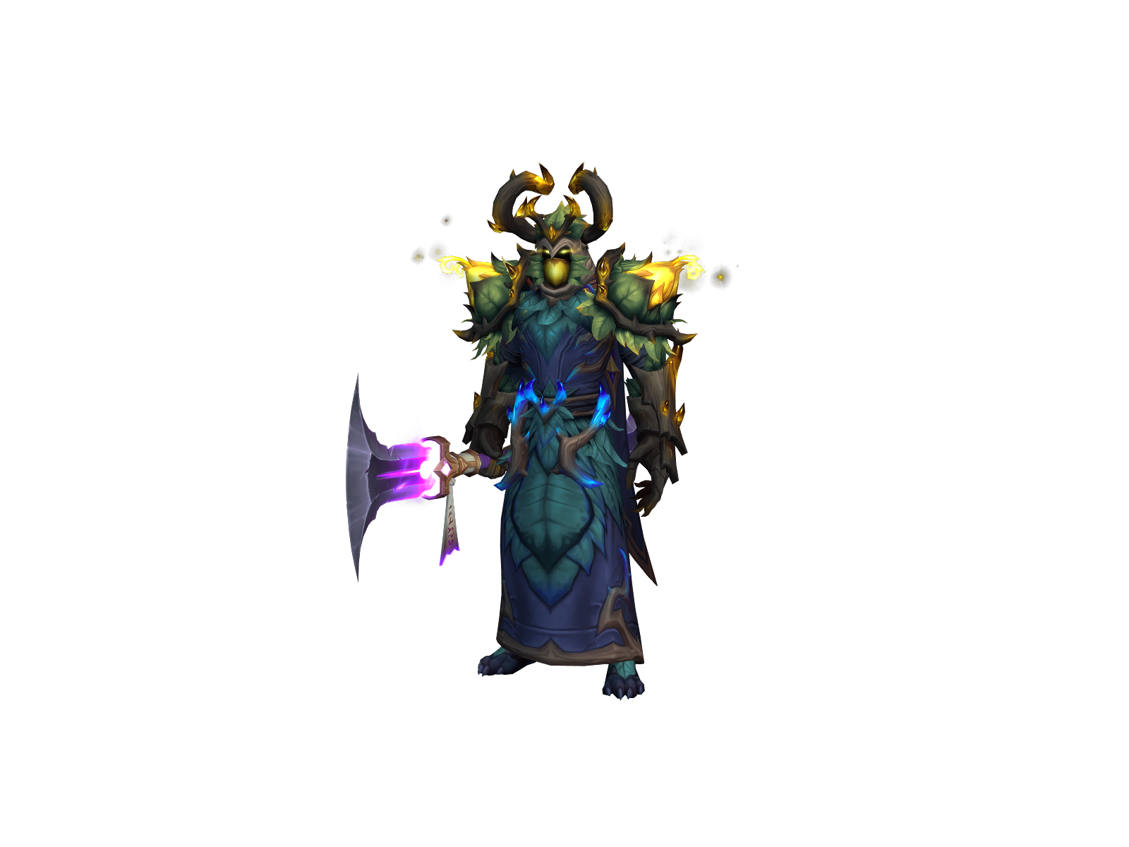 Seminir 3D character render