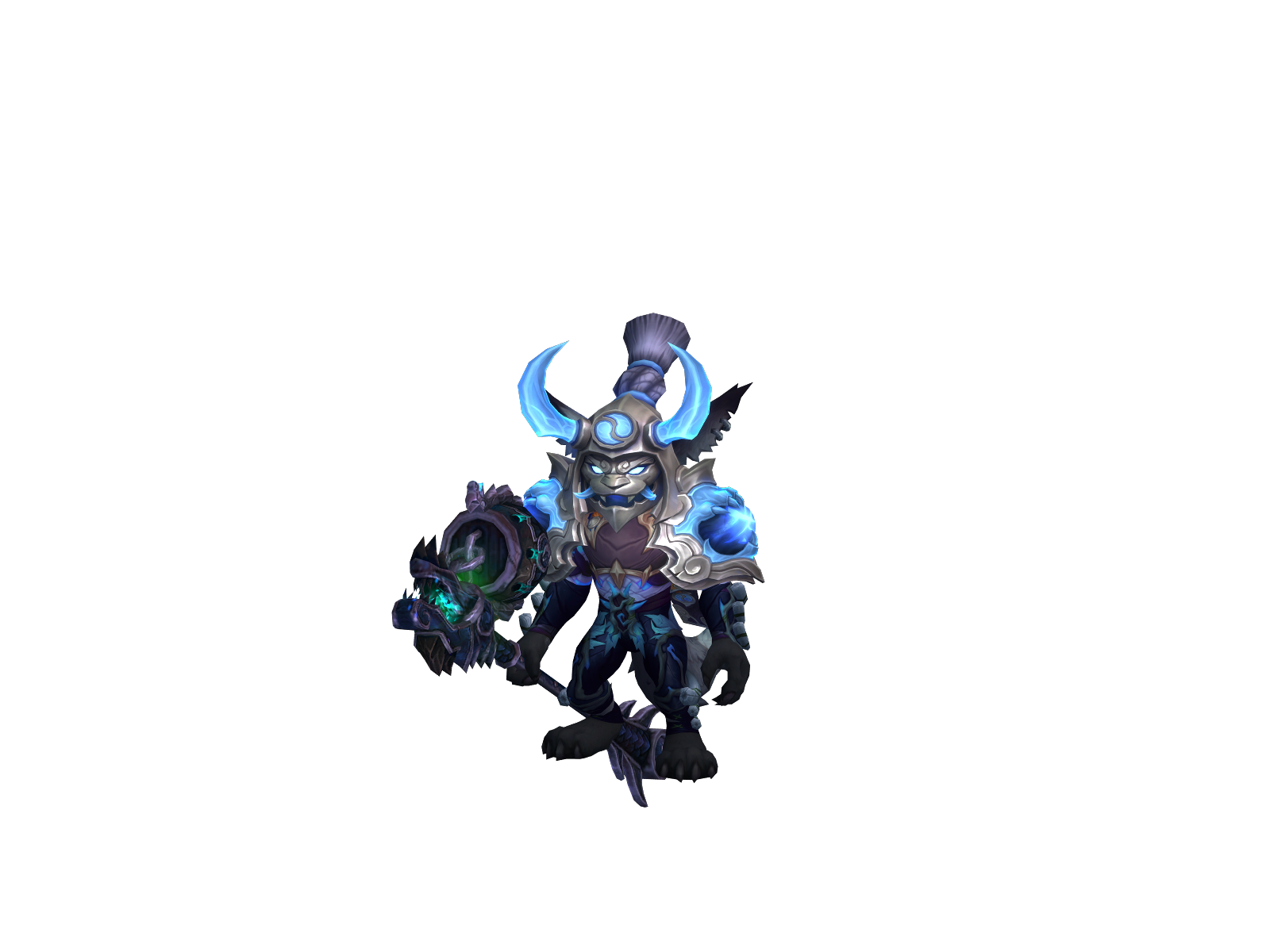 Goorue 3D character render
