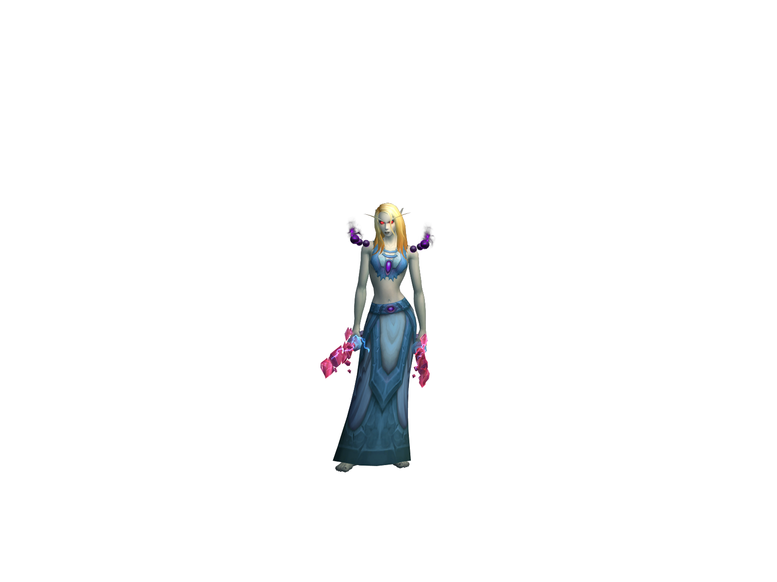 Spiritgrass 3D character render